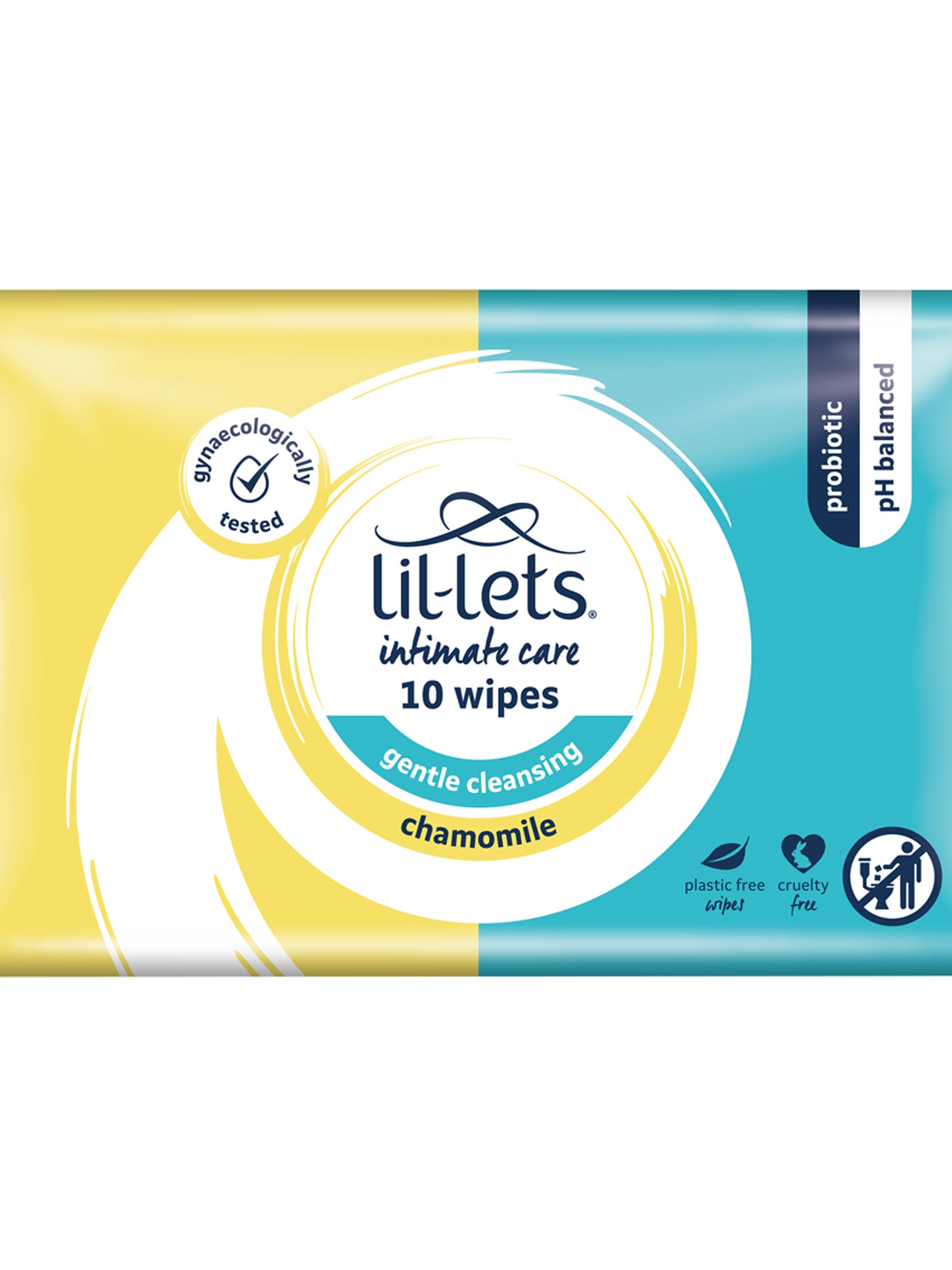 Lil-Lets Feminine Wipes Chamomile 10 x 1