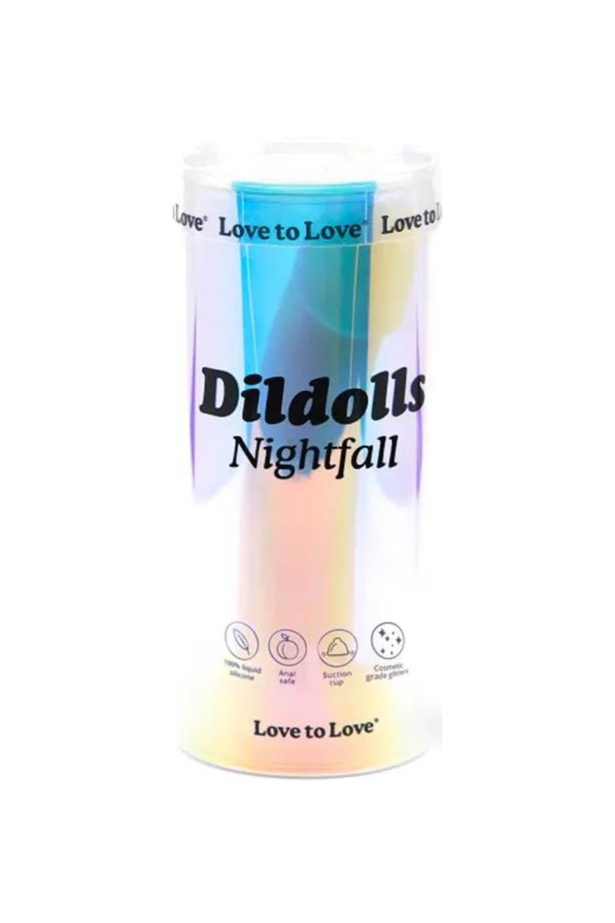 Love to Love Nightfall Suction Dildo