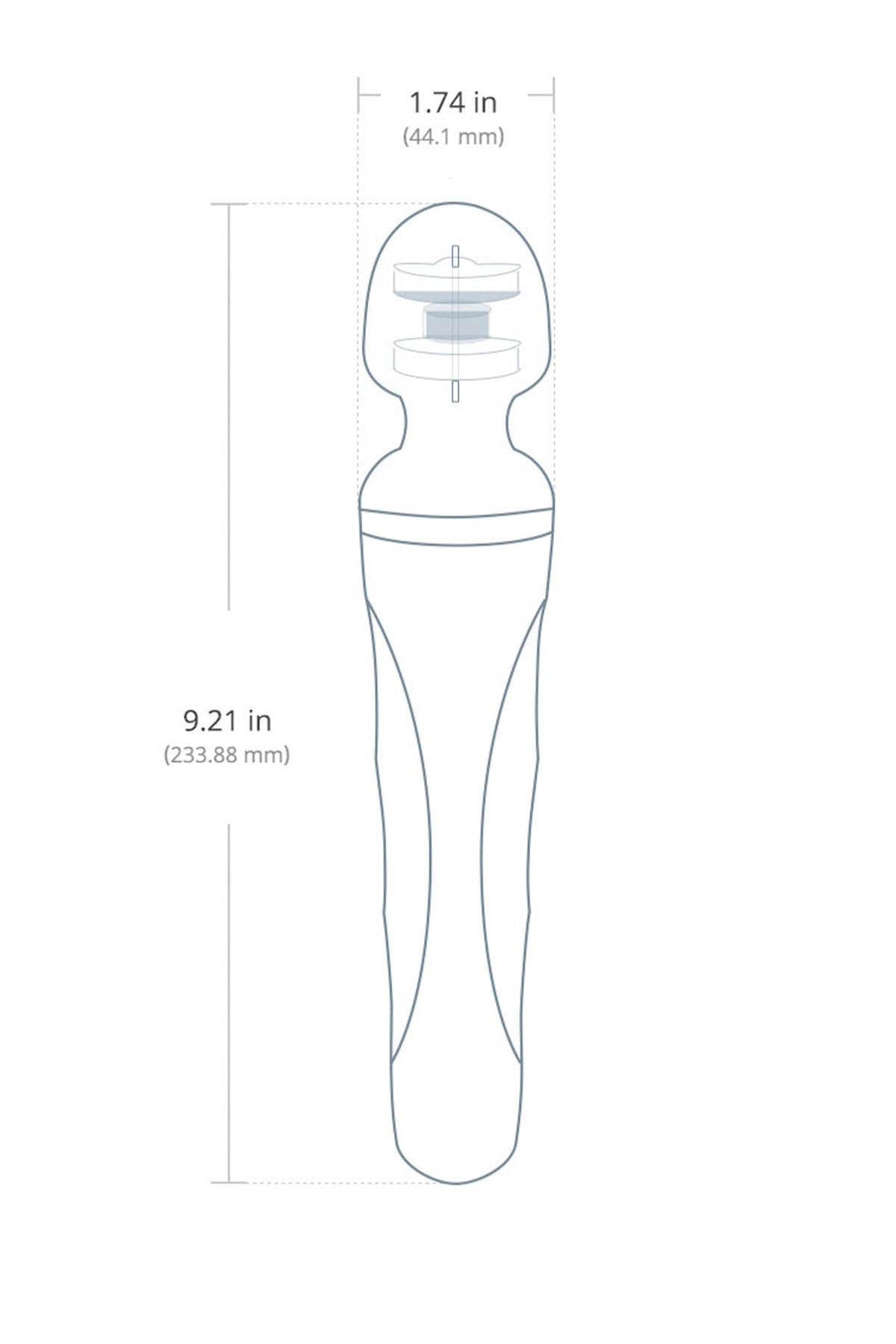 Lovense Domi 2 - Mini Wand Vibrator