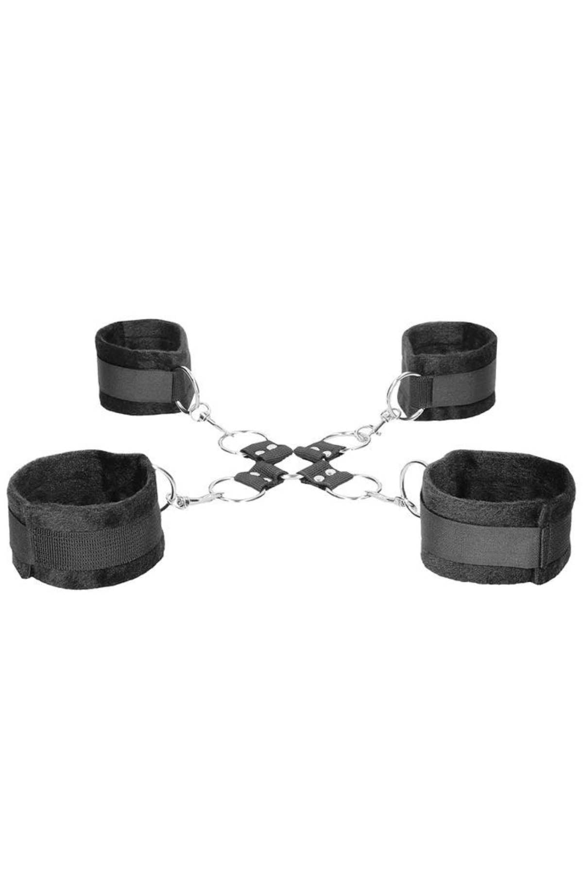 Lux Fetish Hogtie Bondage Set - 5 Piece