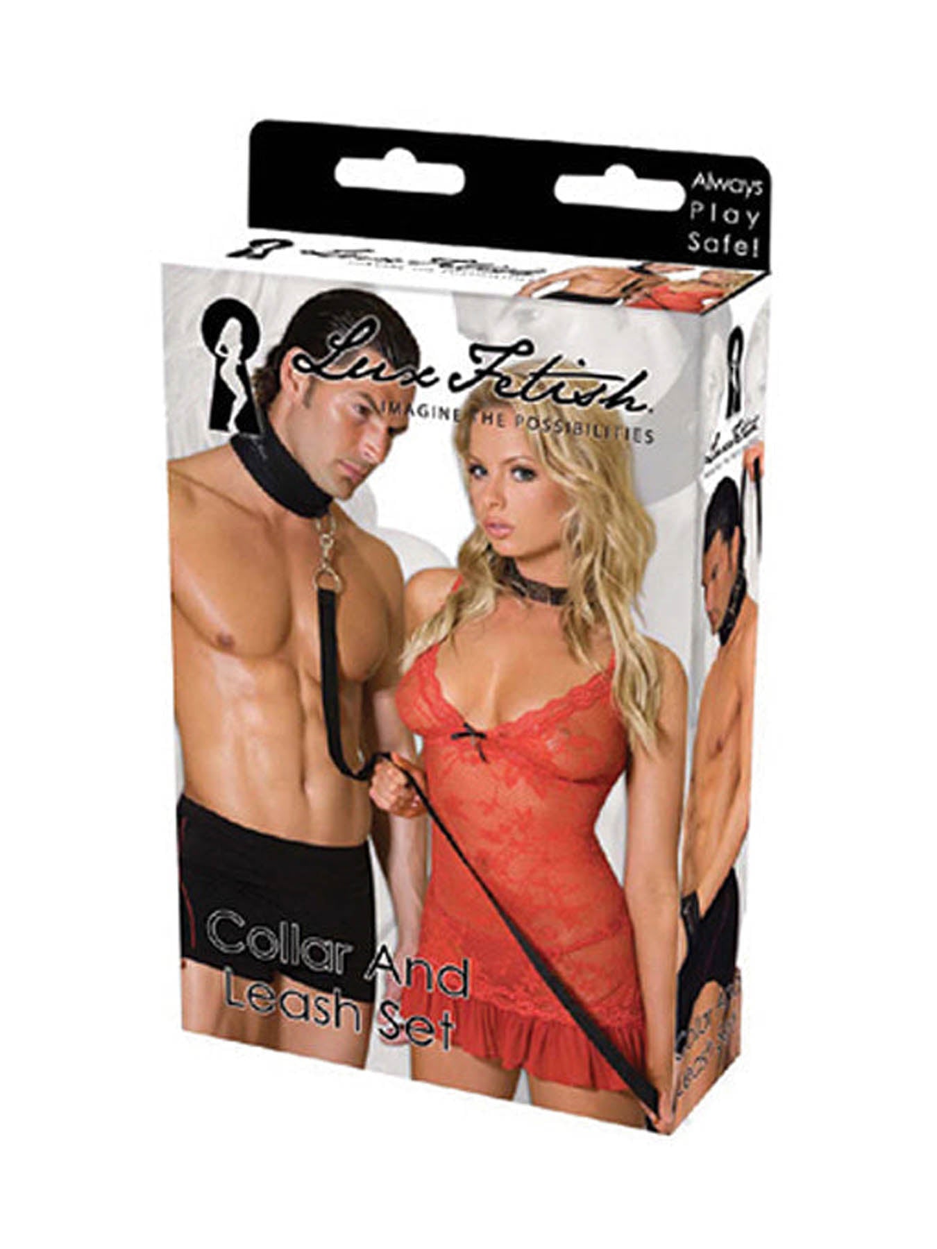 Lux Fetish Lux Collar And Leash Set