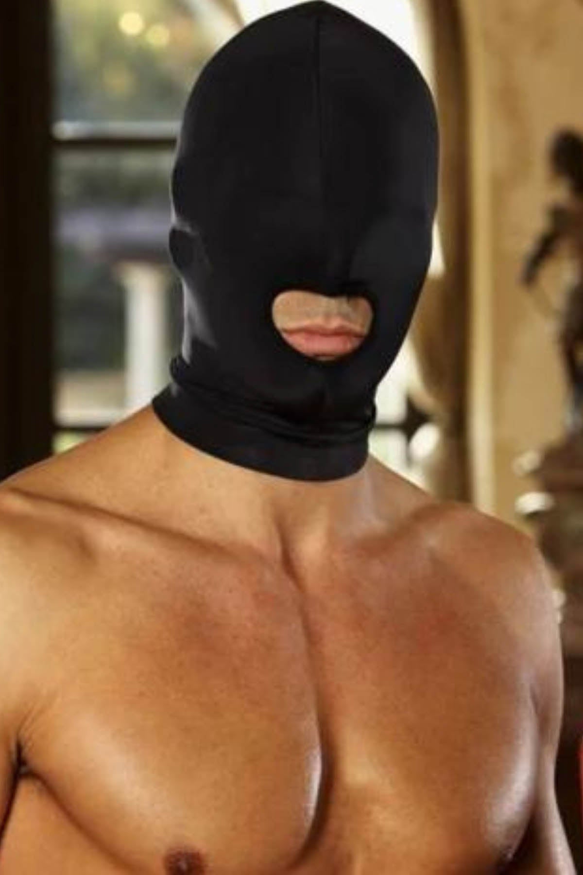 Lux Fetish Lux Open-Mouth Stretch Hood