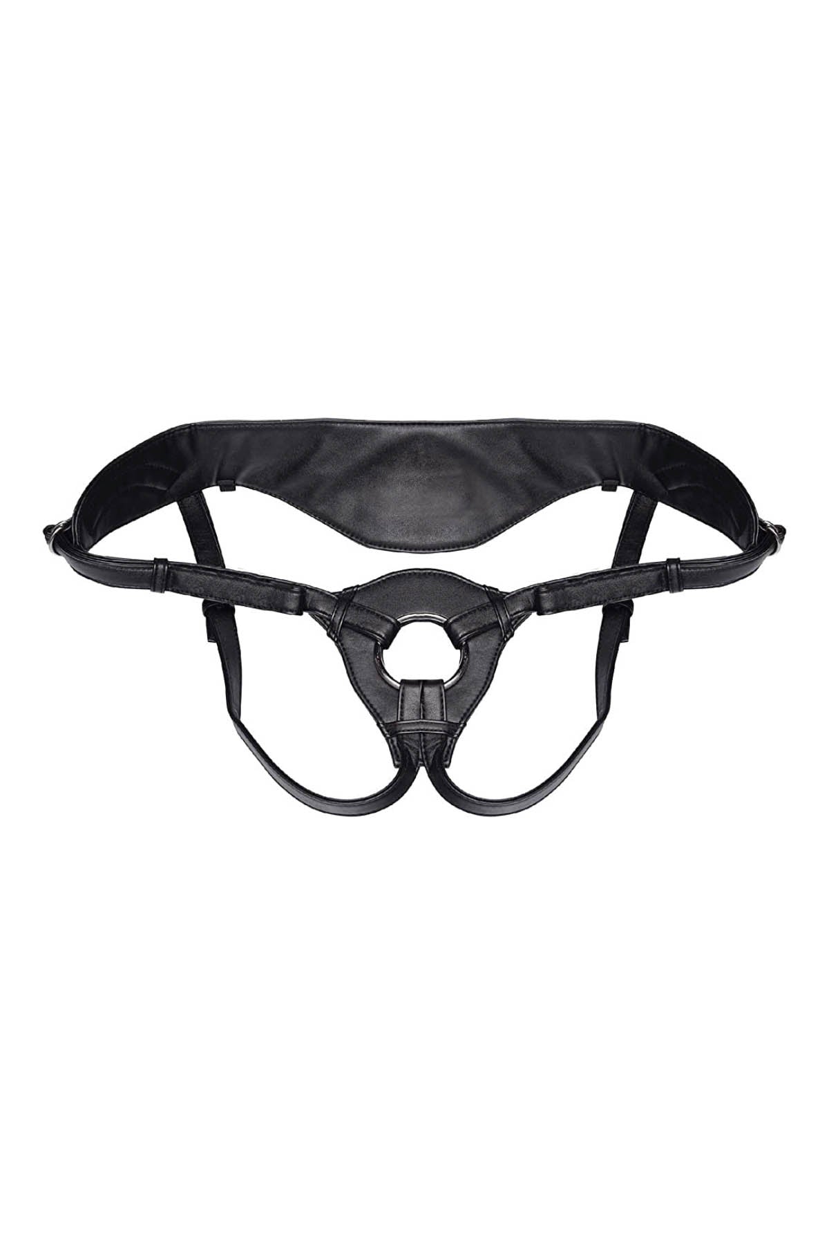 Lux Fetish Lux Patent Leather Strap-On Harness