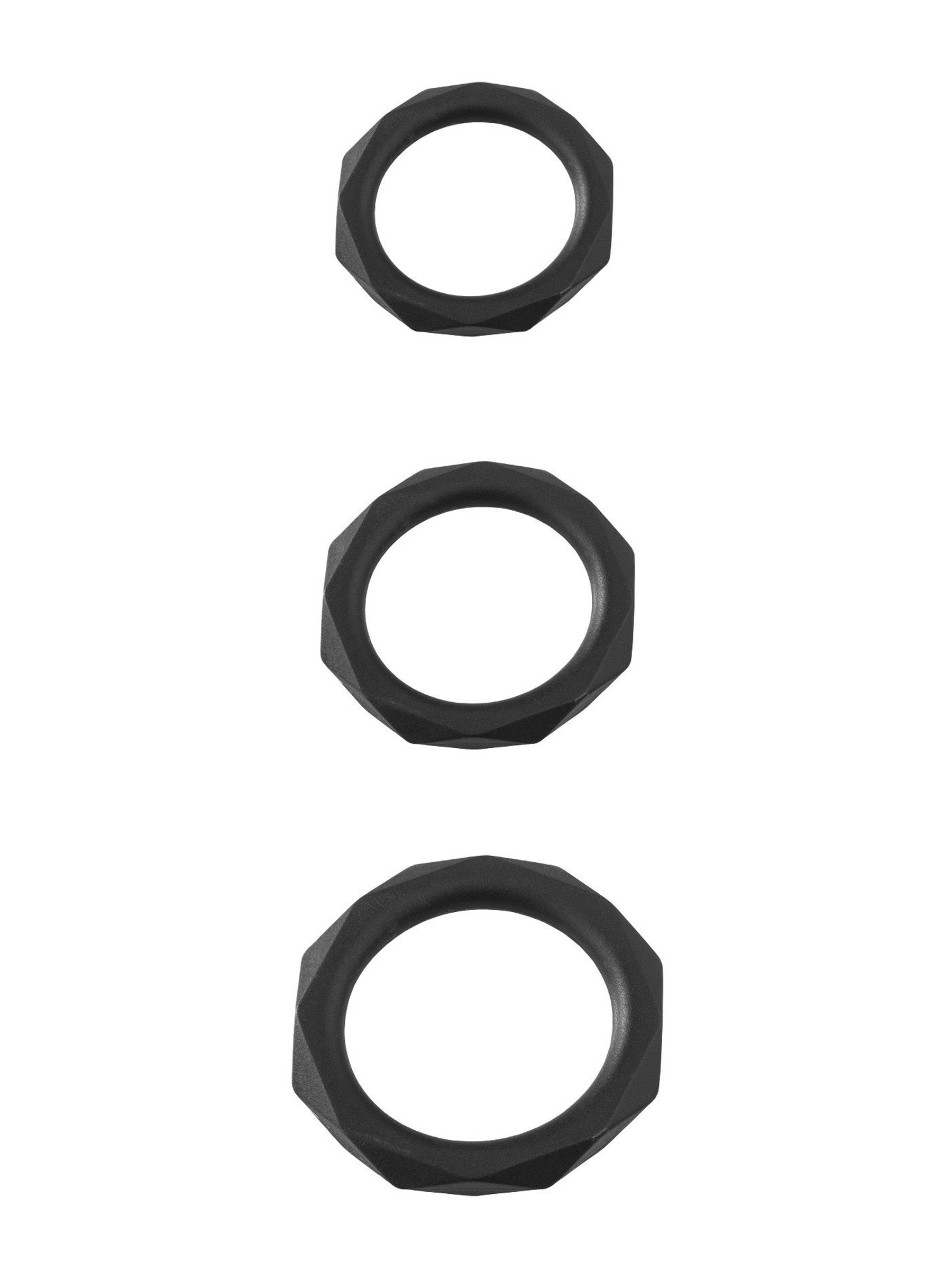 malesation diamond cock ring set