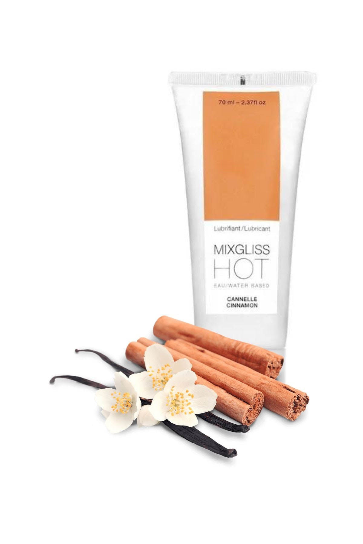Mixgliss Hot Cannelle Cinnamon - Water-Based Lubricant - 70ml