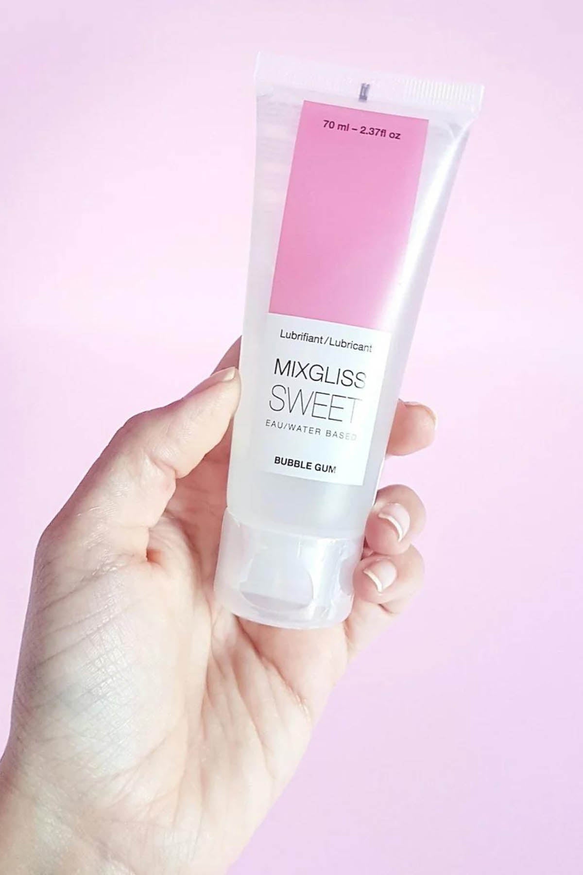 Mixgliss Sweet Bubble Gum - Water-Based Lubricant - 70ml