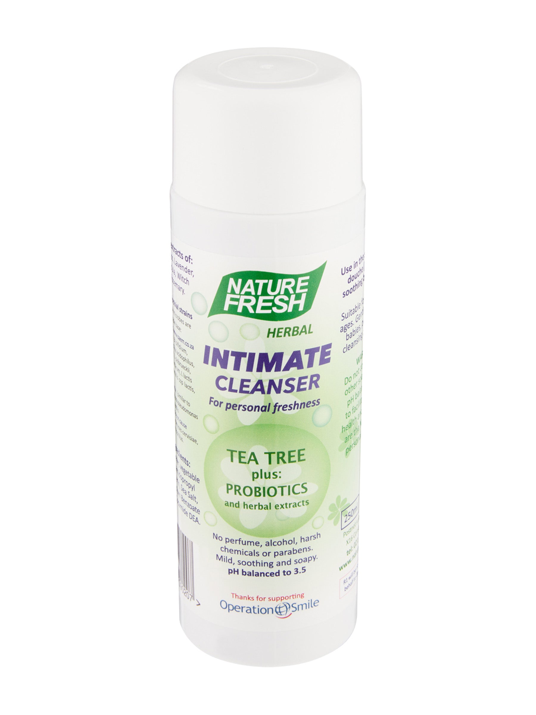 Nature Fresh Intimate Vaginal Cleanser Tea Tree 200ml