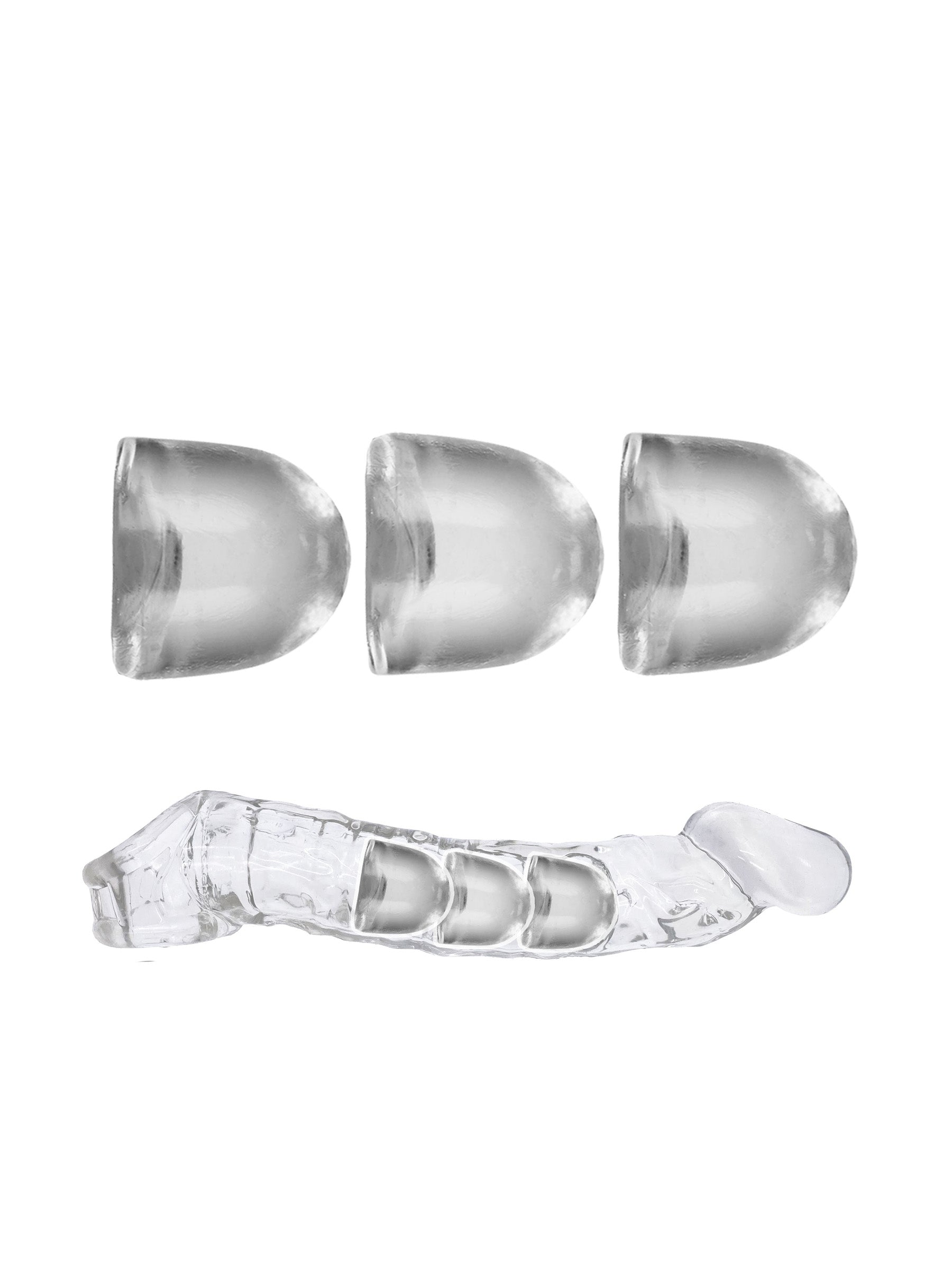 Oxballs Adjustfit Insert 3-Pack - Clear