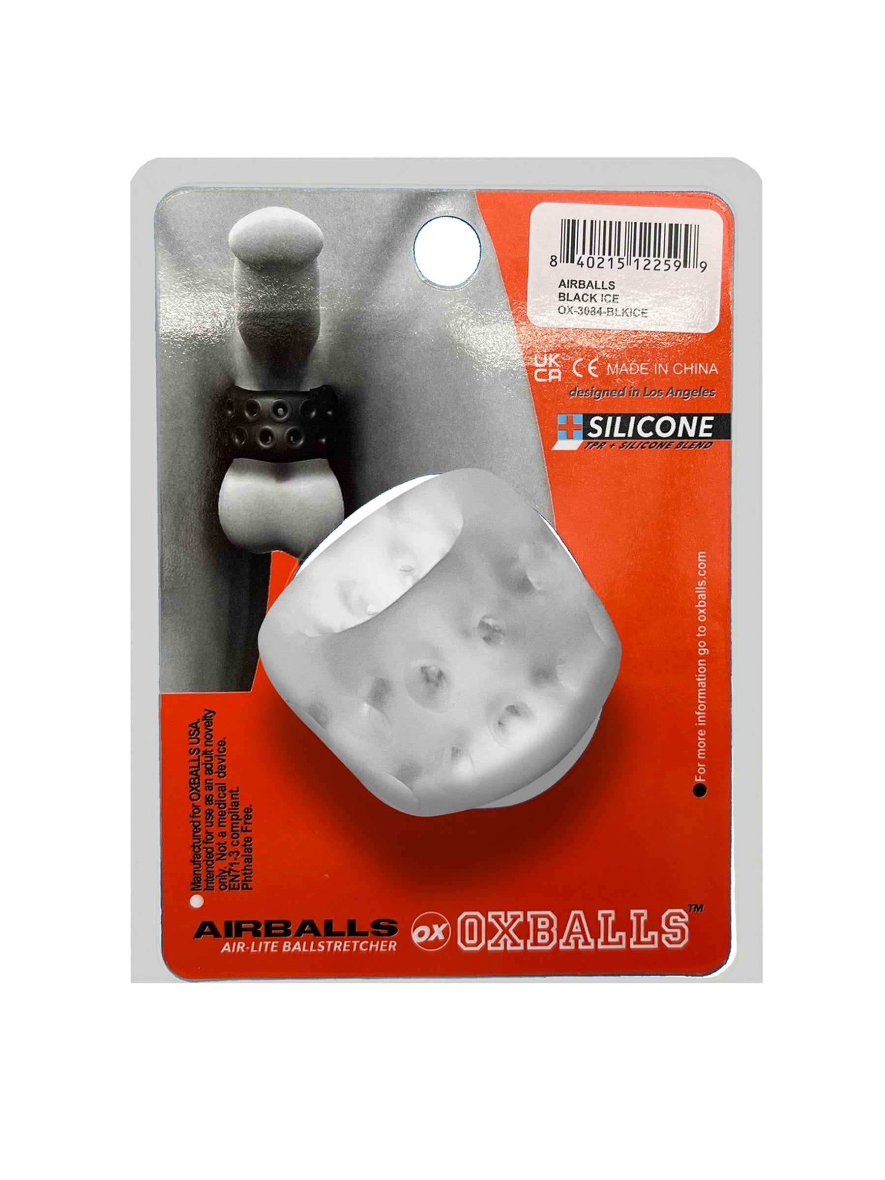 oxballs airballs air lite ice clear vented ball stretcher