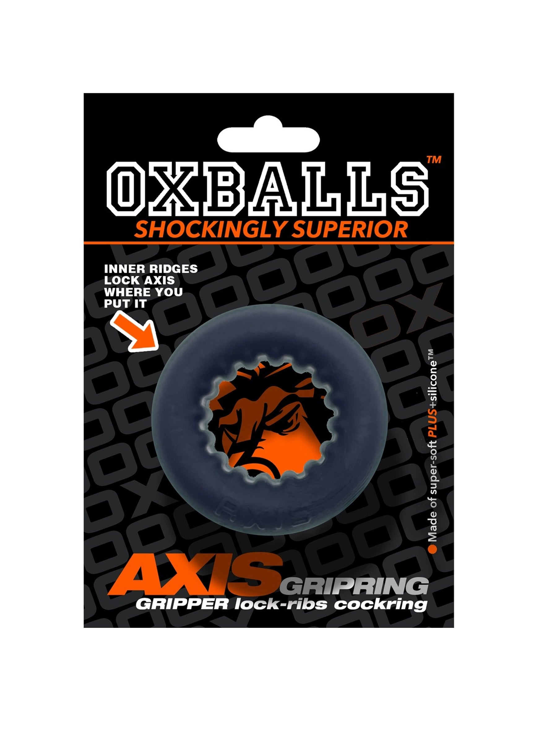 oxballs axis c-ring black ice gripring