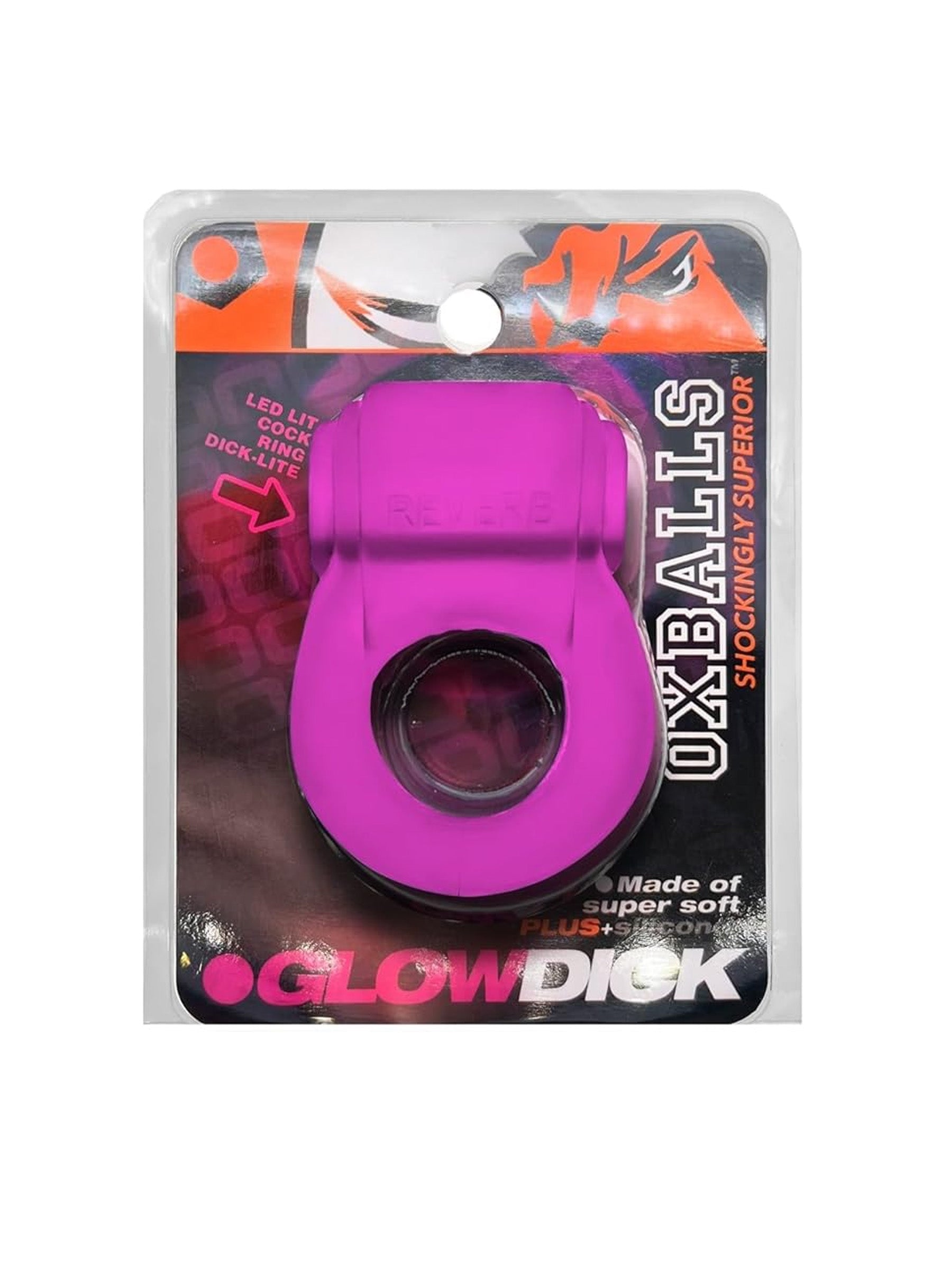 oxballs glowdick ice pink 