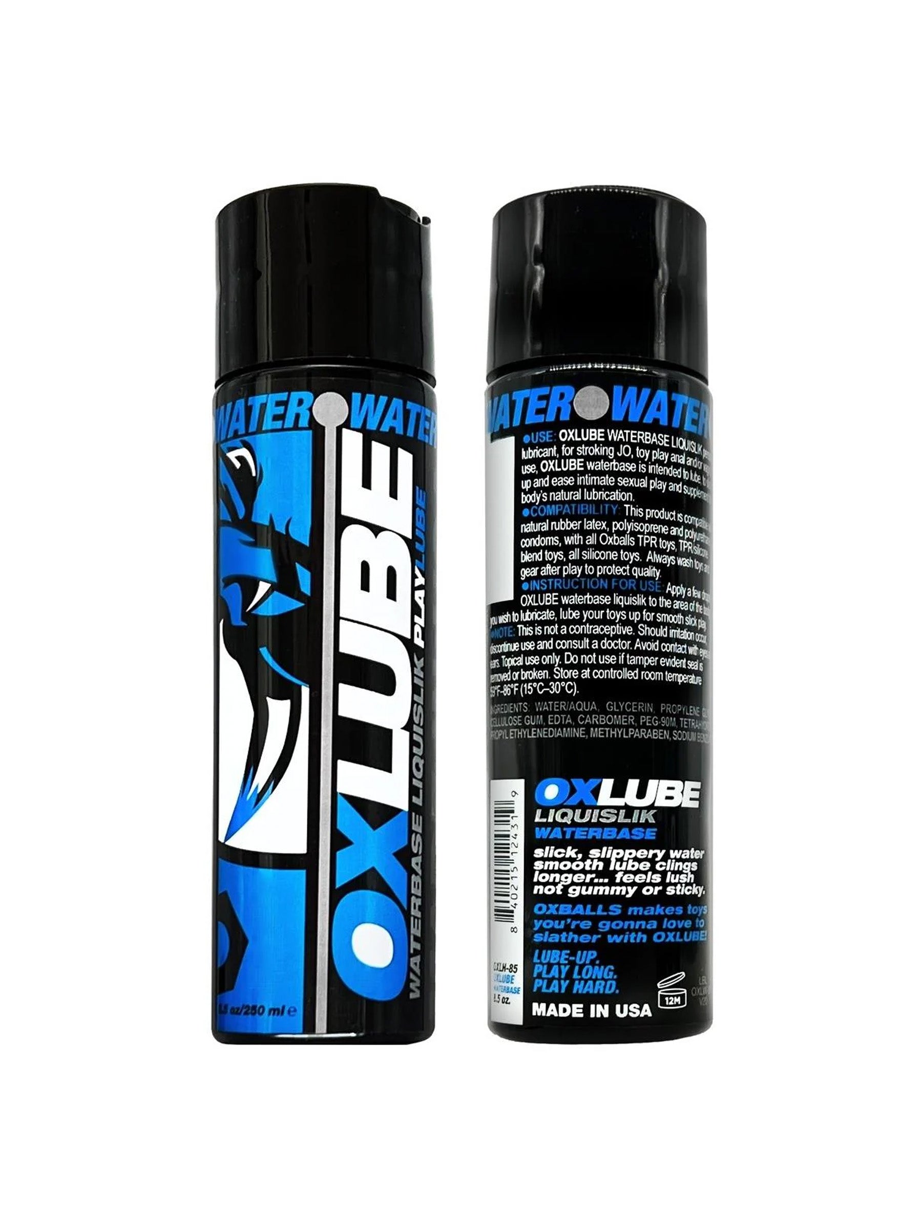 oxballs liquislik waterbased 130ml