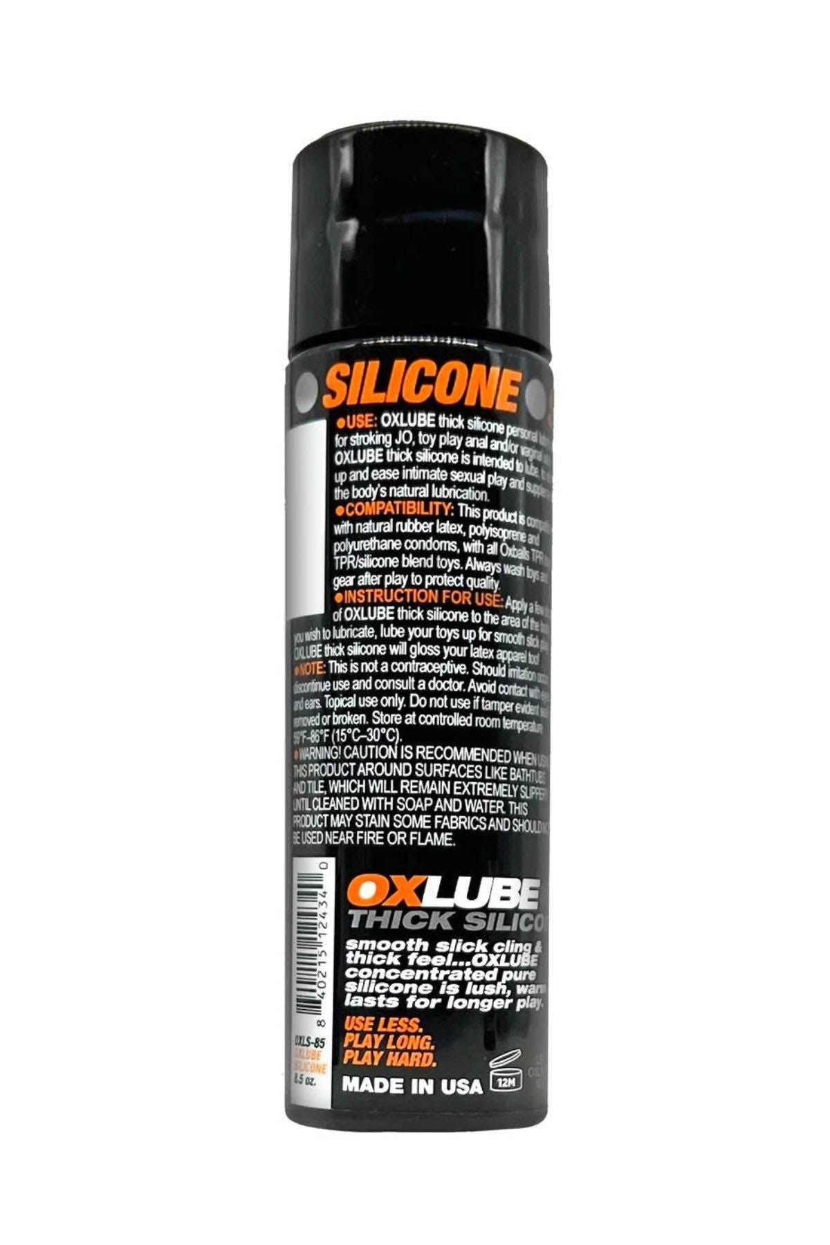 Oxballs Oxlube Thick Silicone Lubricant - 130ml