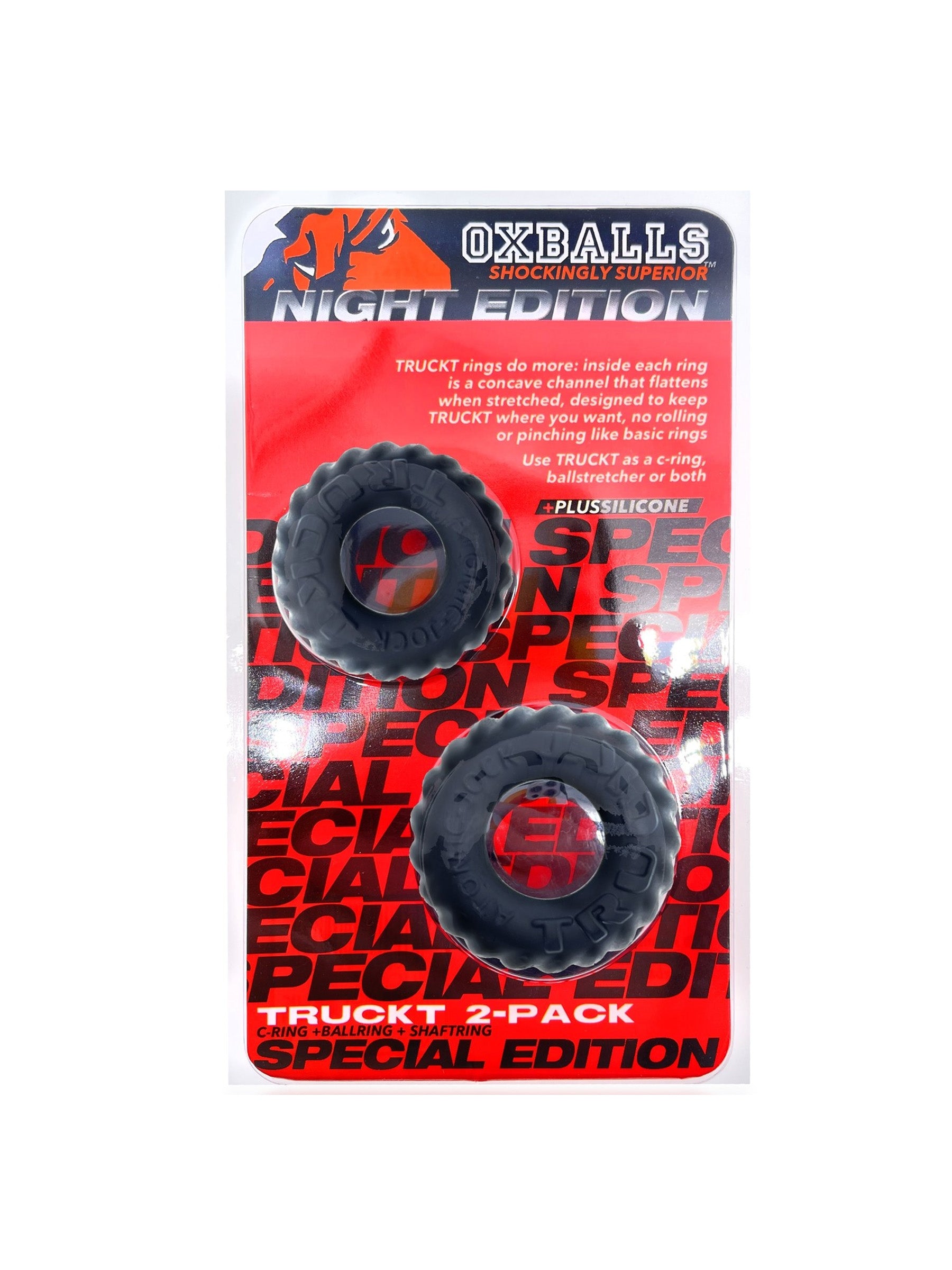 oxballs truckt 2-piece c-ring night