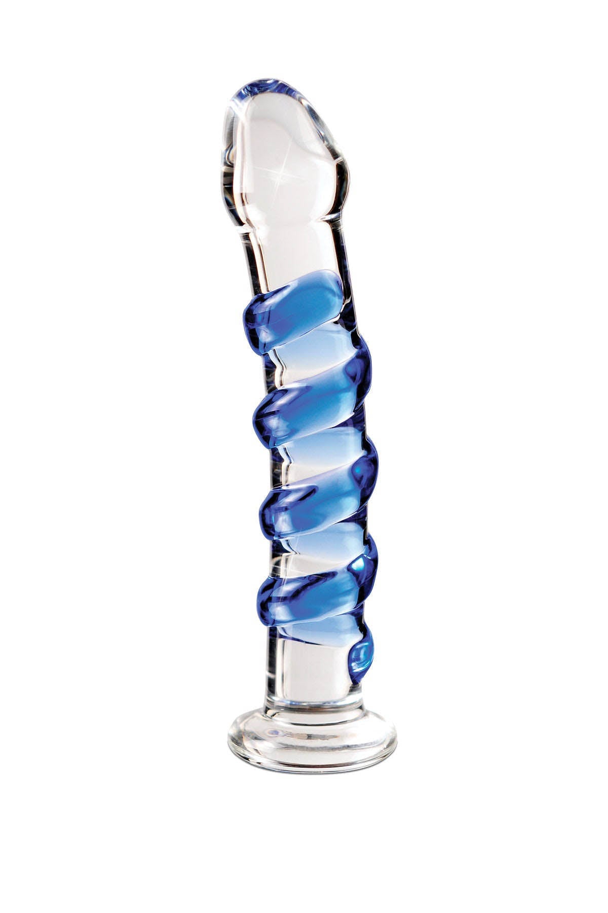 Pipe Dream Pipedream Wizard Glass Dildo - Blue