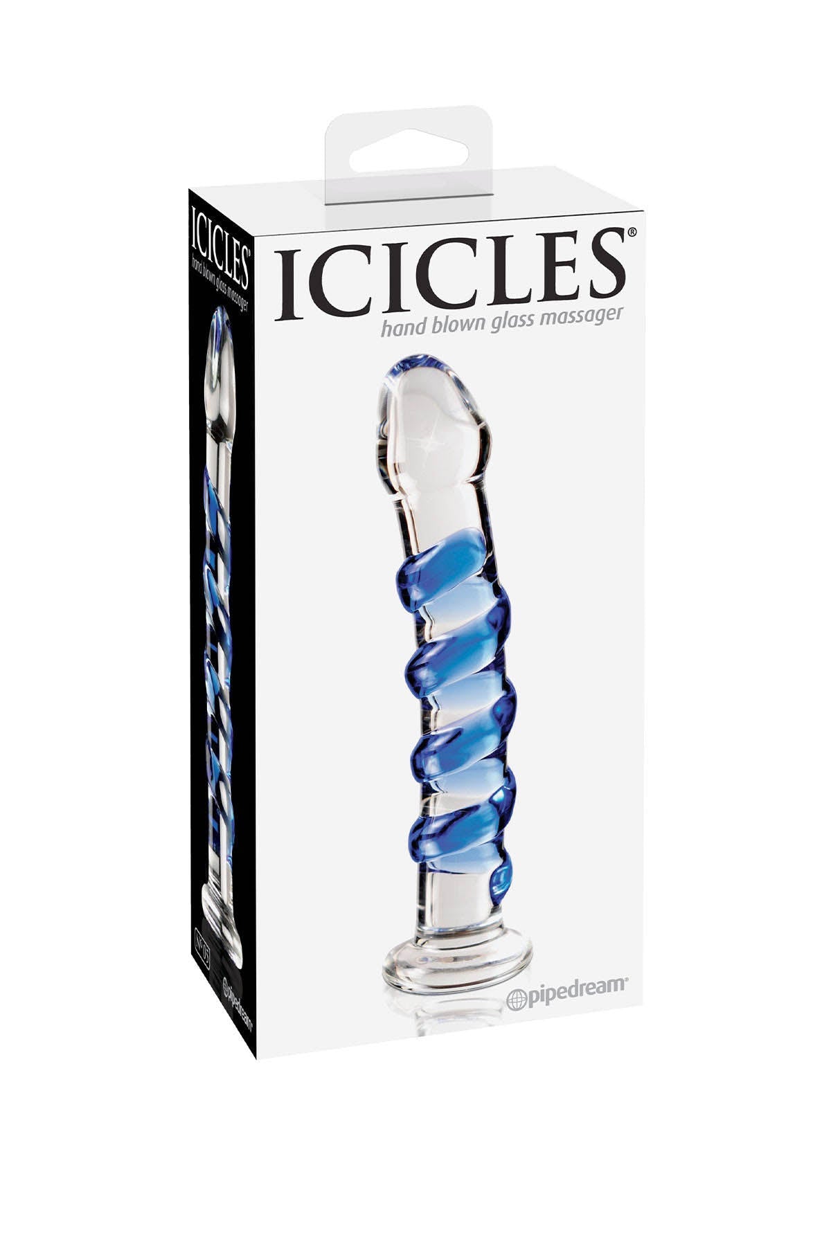 Pipedream Wizard Glass Dildo - Blue