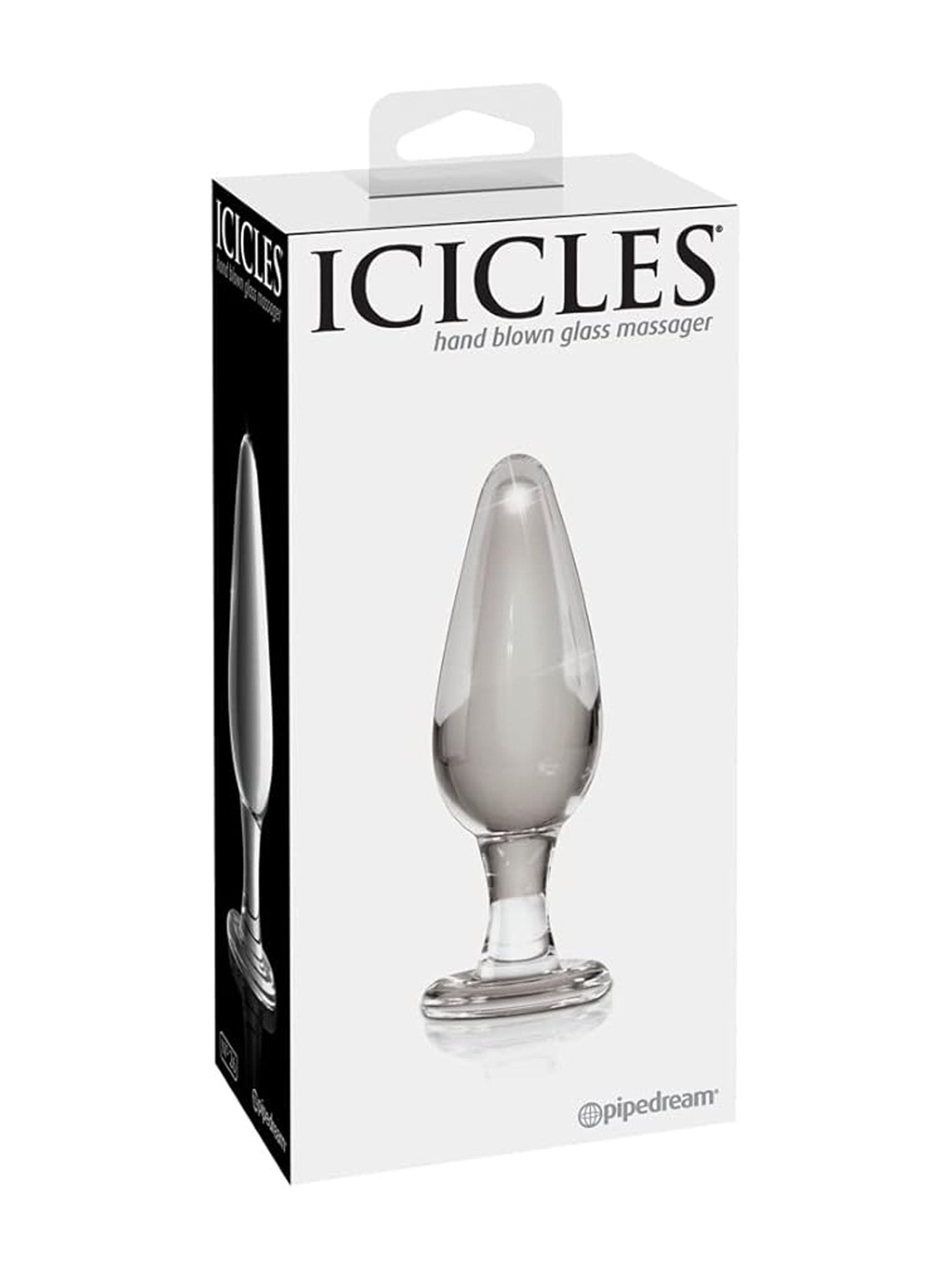 Pipedream Icicles Dildo No. 26 - Clear