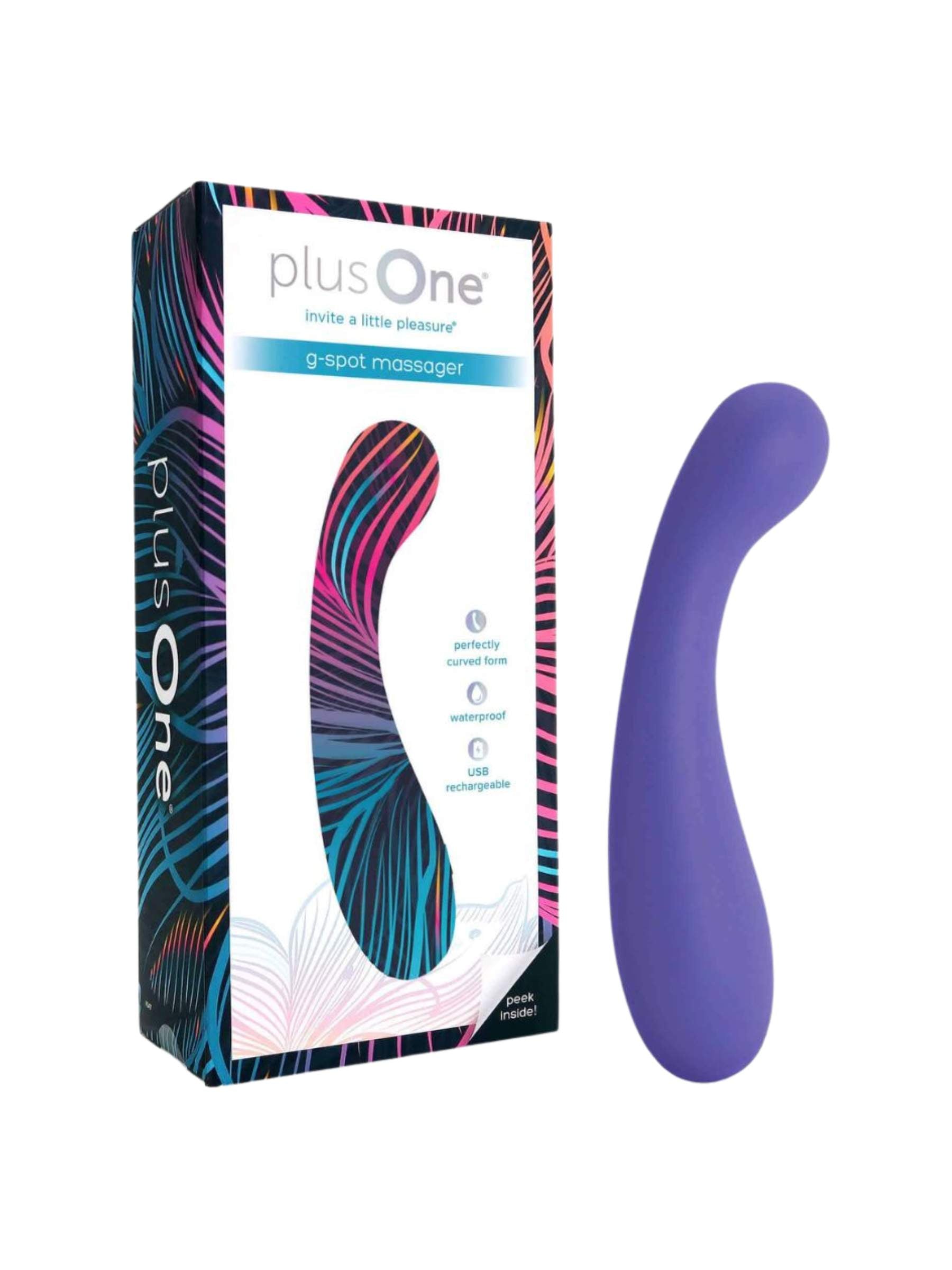 Plus One G-Spot Massager - Purple