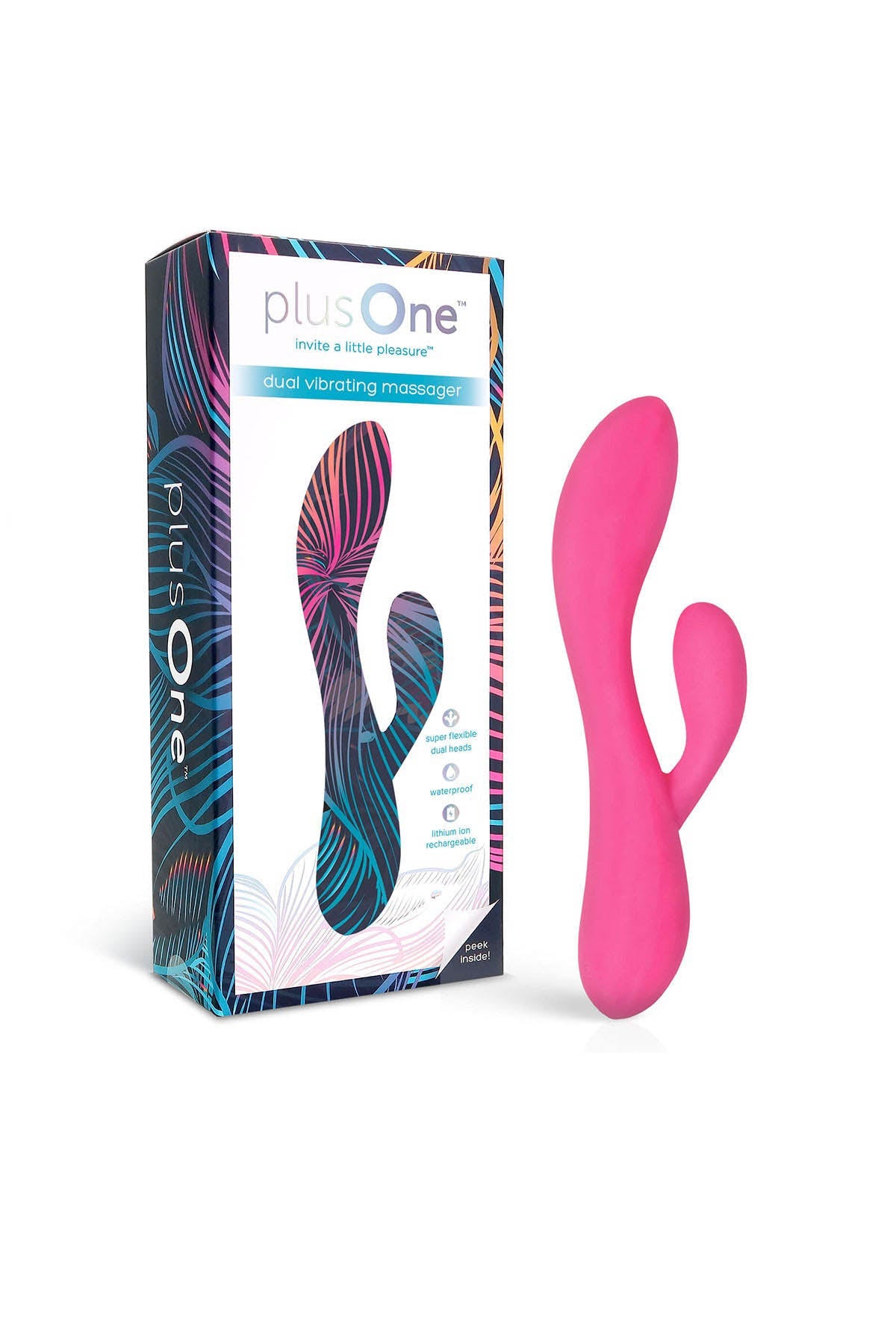 plusOne Dual Vibrating - Rabbit Vibrator