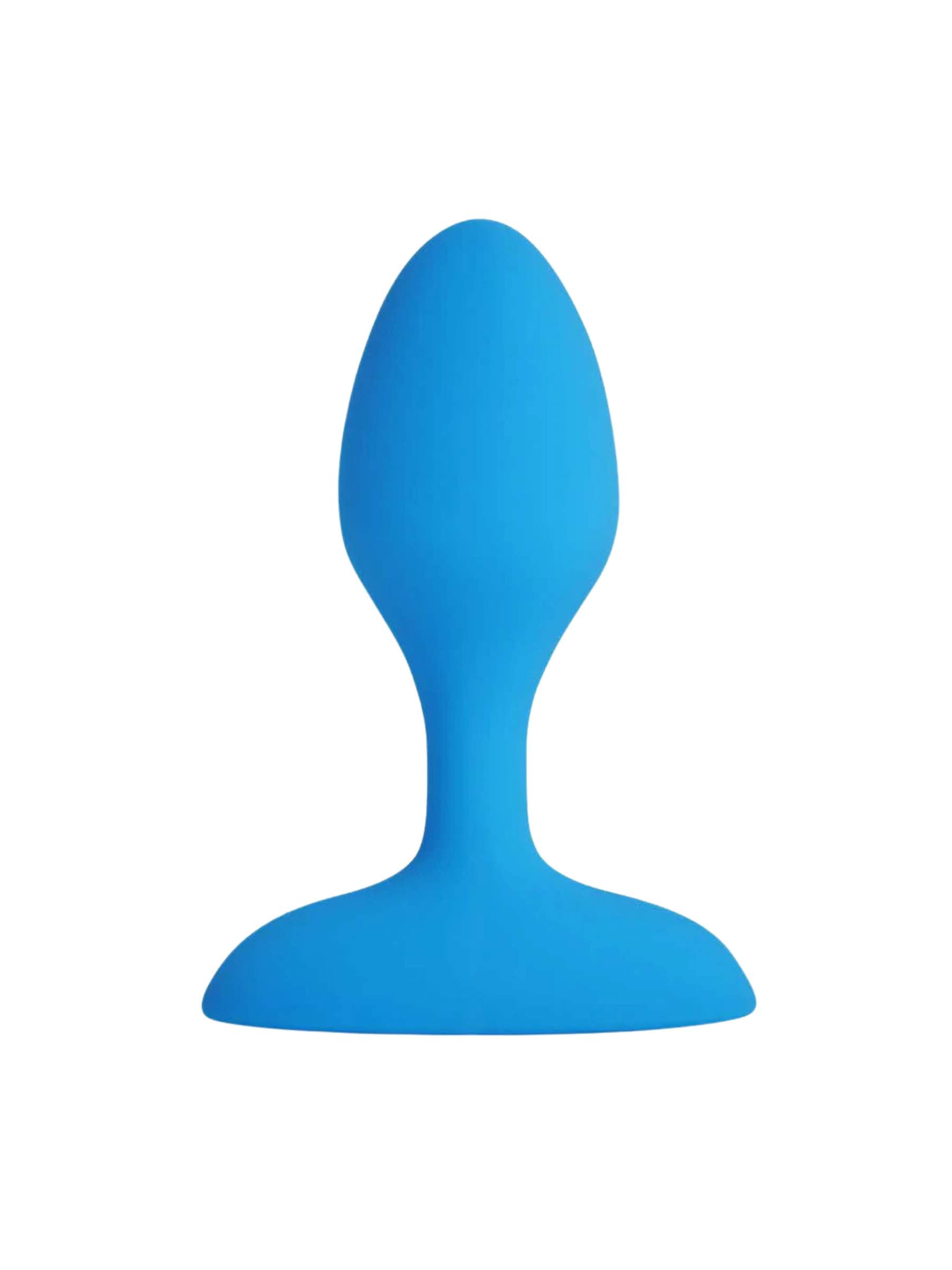 plusOne Vibrating Anal Plug - Blue