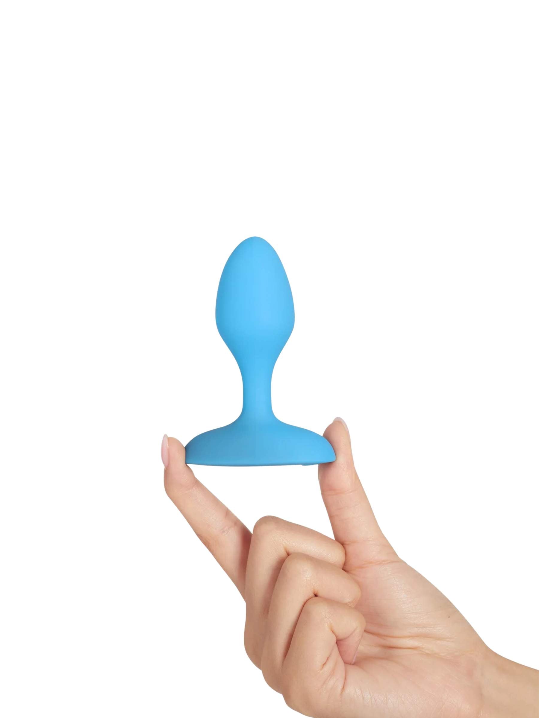 plusOne Vibrating Anal Plug - Blue