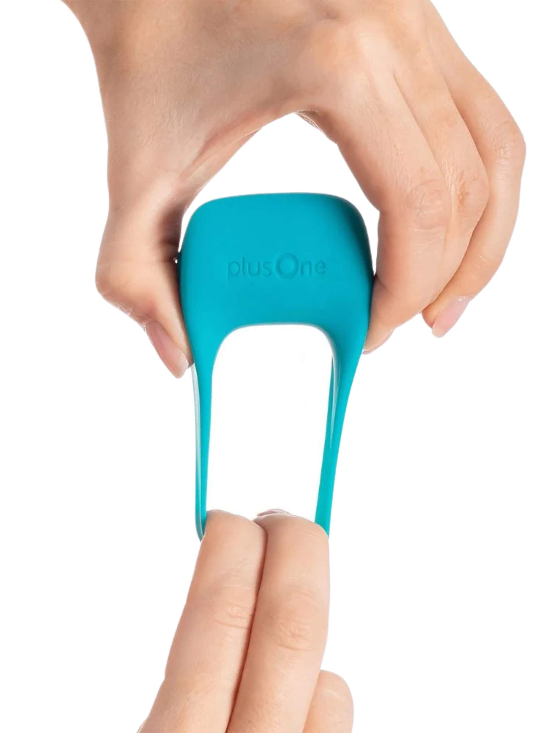 plusOne Vibrating Cock Ring - Teal