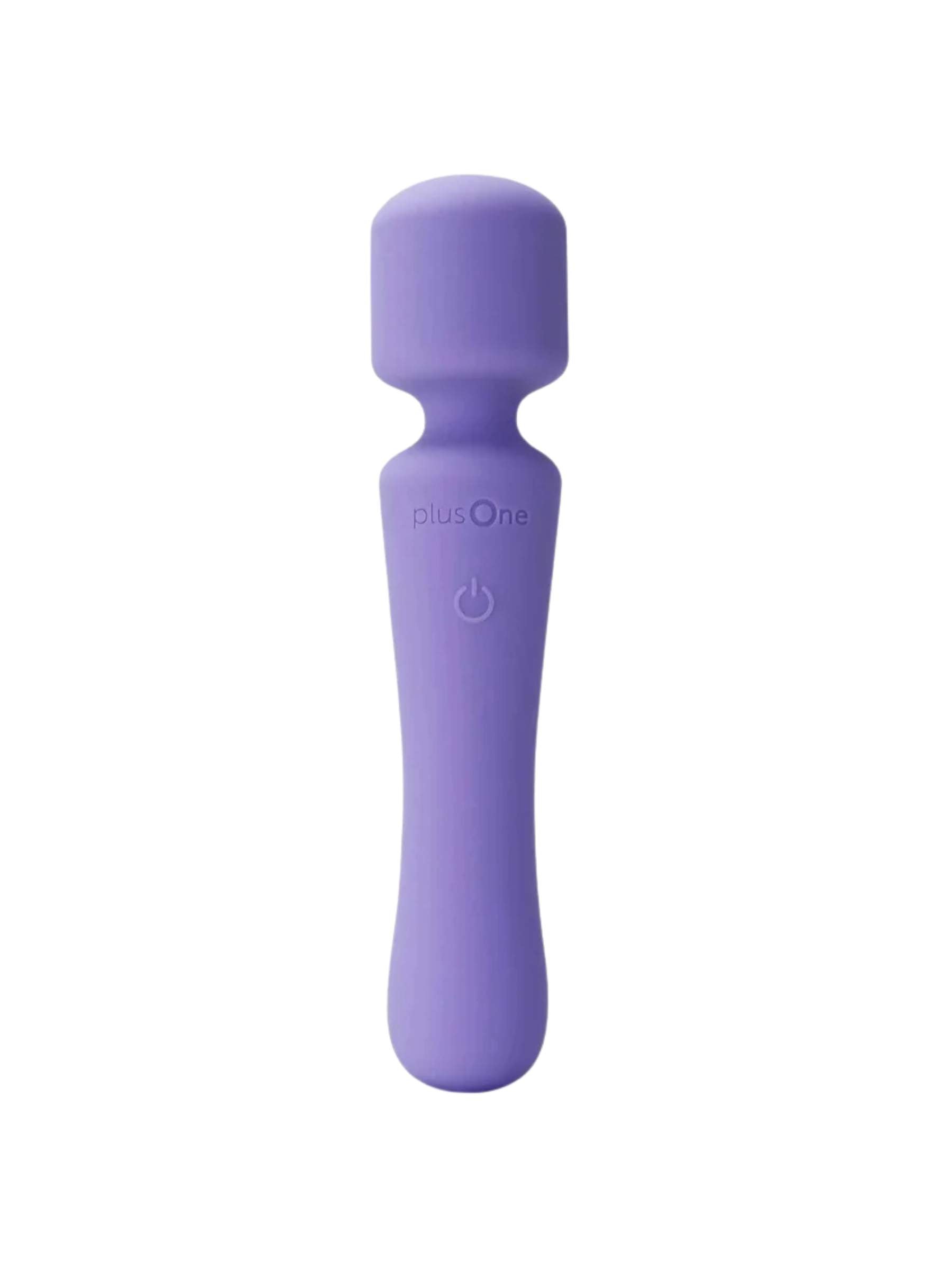 plusOne Vibrating Massage Wand - Lilac