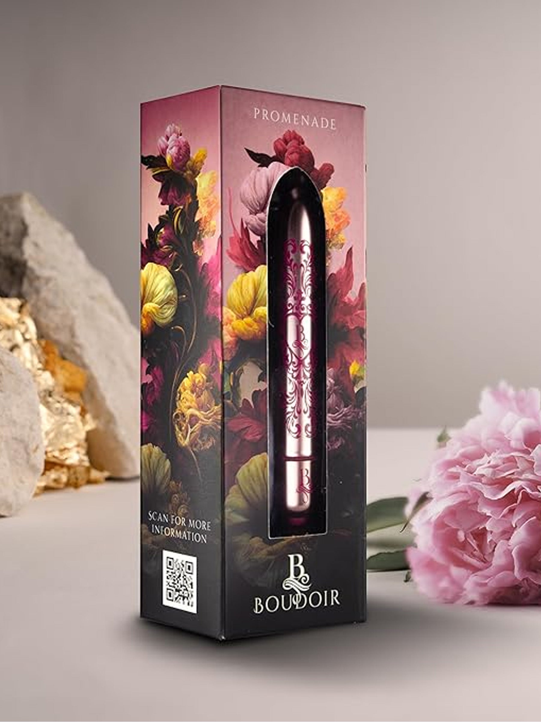 rocks-off boudoir bullets promenade rose gold