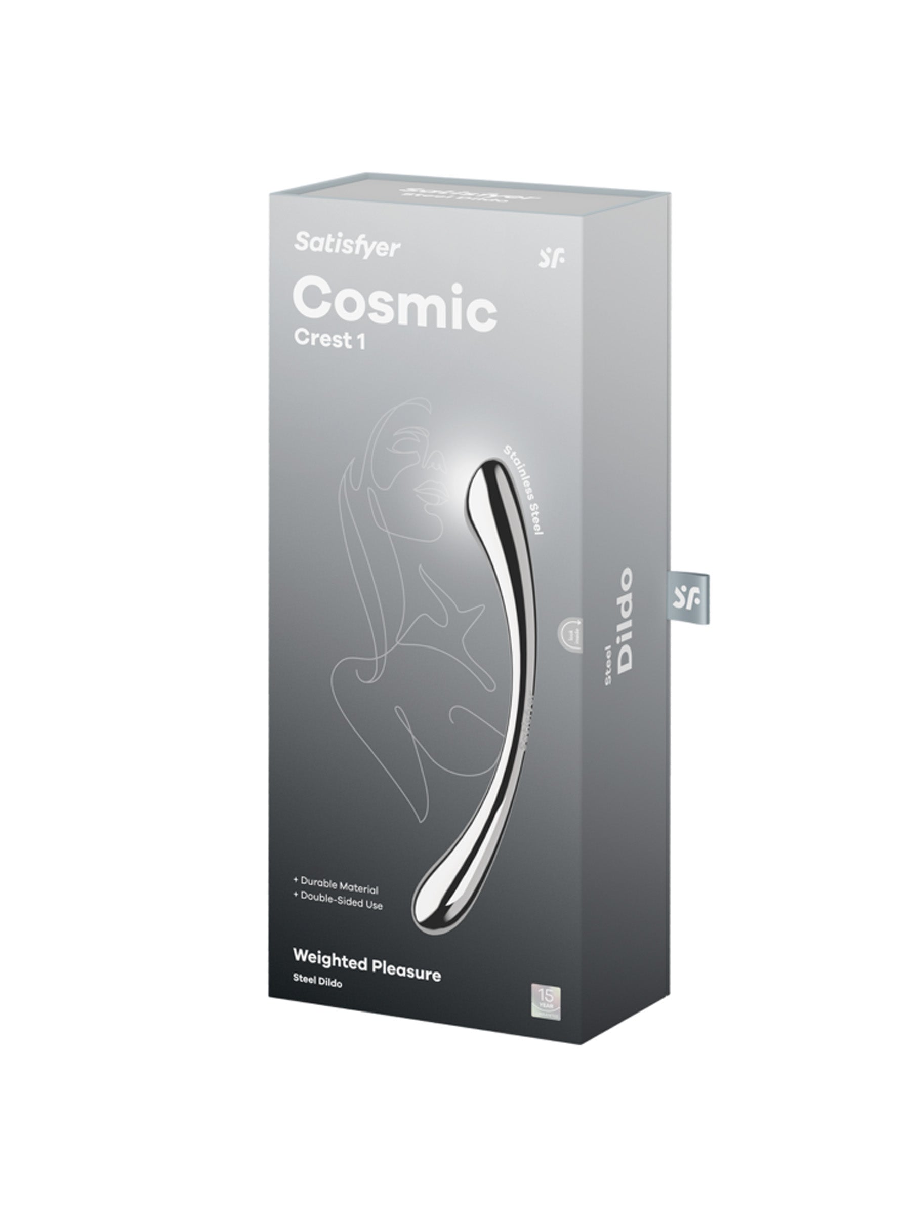 Satisfyer Cosmic Crest 1 - Double-Ended Metal Dildo
