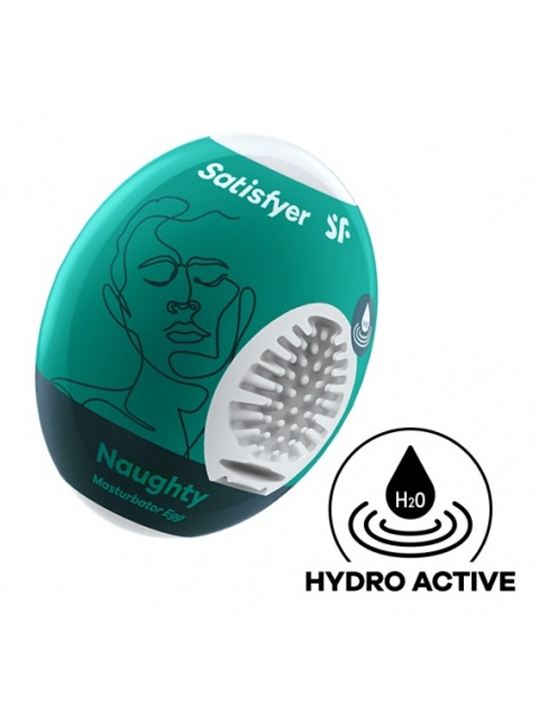 Satisfyer Egg Single Naughty - Textured Masturbation Sleeve
