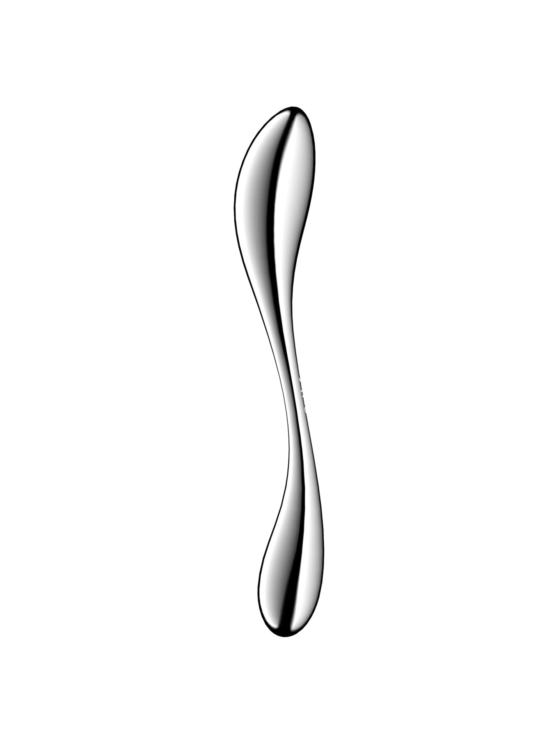 Satisfyer Star Force 3 - Stainless Steel Dual- Ended Dildo 