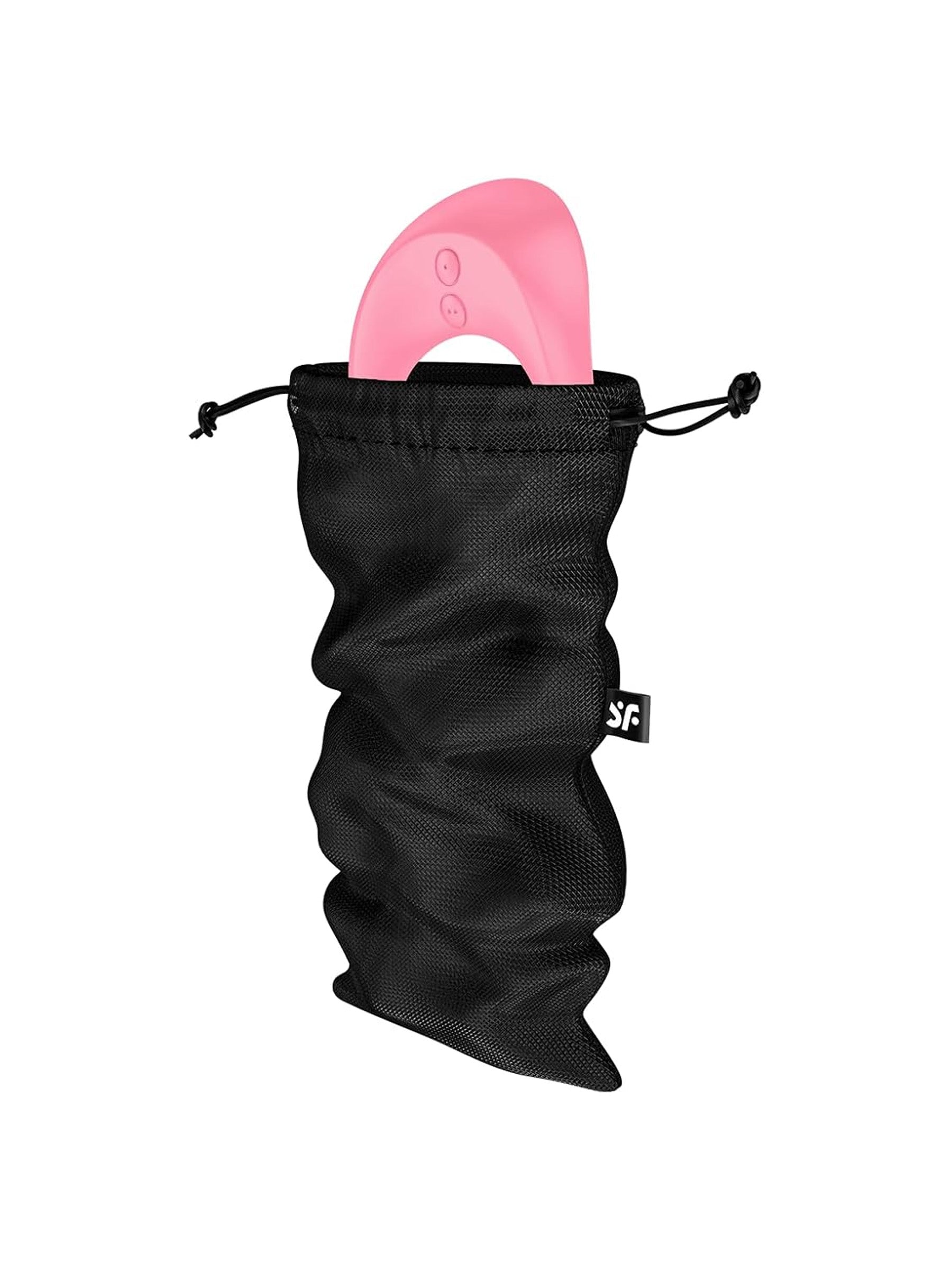 Satisfyer Treasure Sex Toy Bag Size Medium in Black