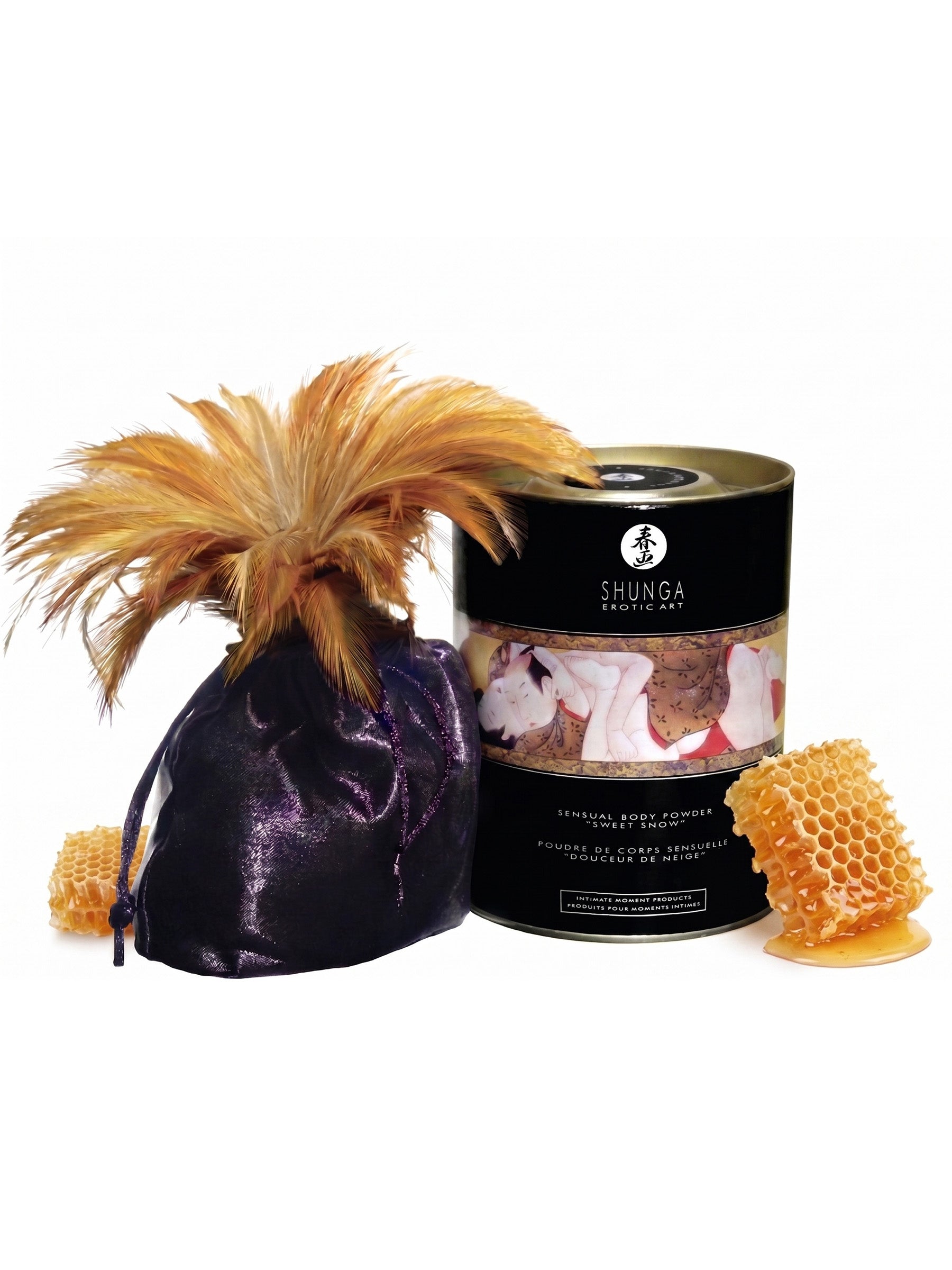 Shunga Edible Body Powder - 228g honey