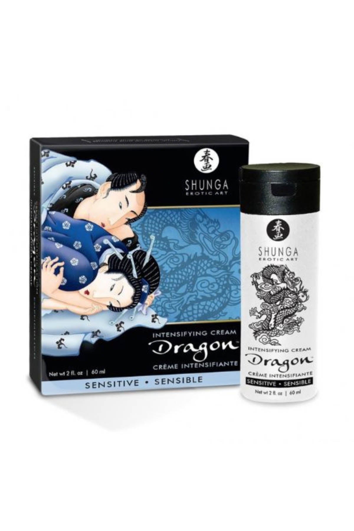 Shunga Erotic Art Shunga Dragon Sensitive Virility Cream - 60ml