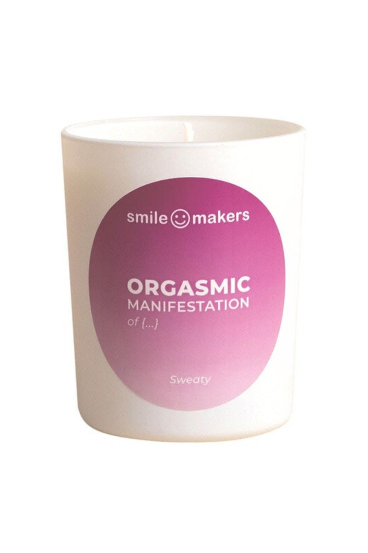 Smile Makers Orgasmic Manifestation of Sweaty Massage Candle