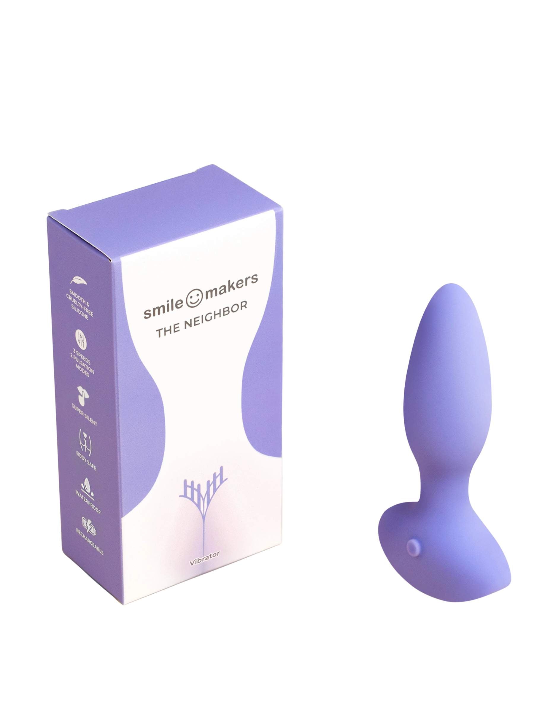 Smile Makers The Neighbor - Vibrating Anal Plug