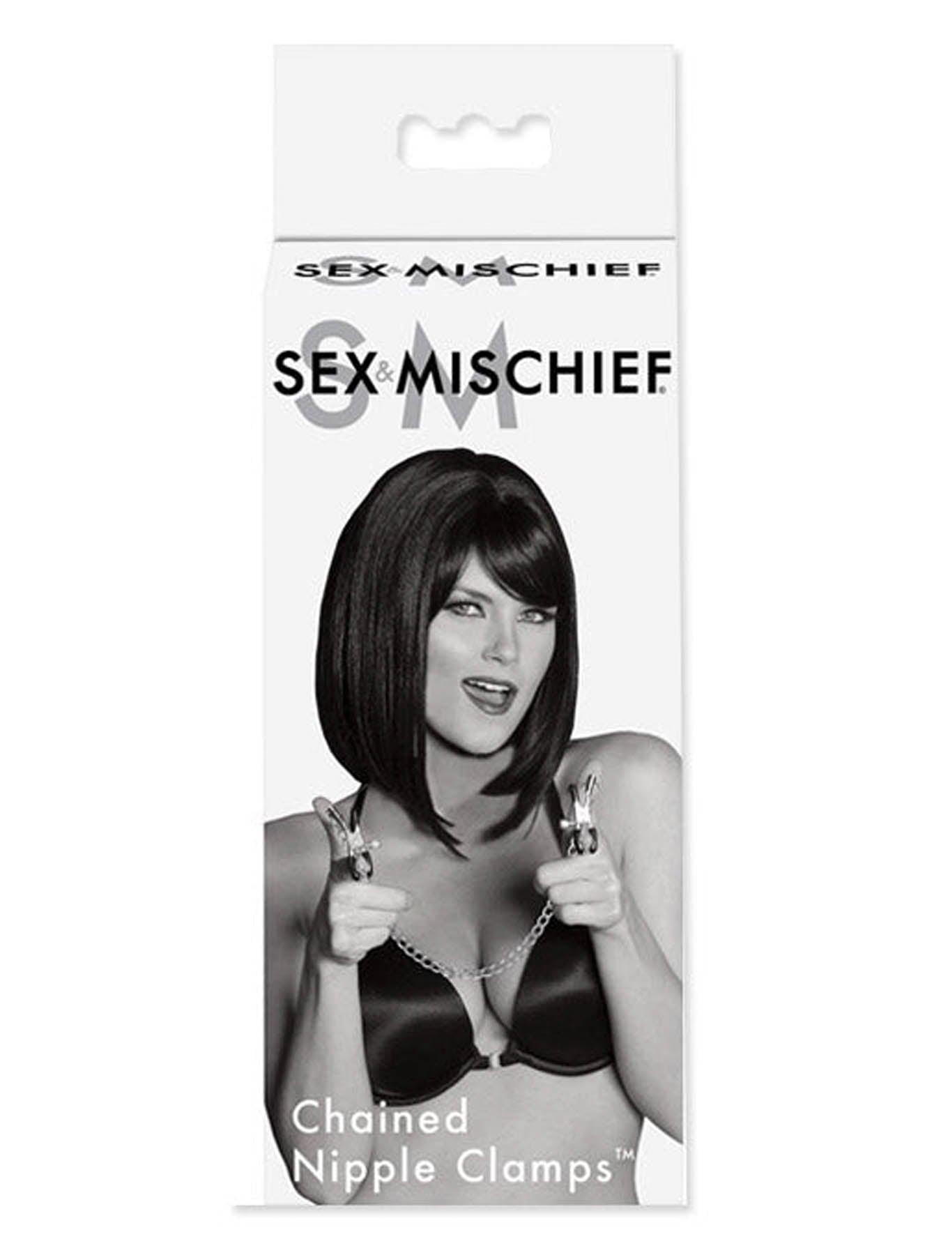 Sportsheets Chained Nipple Clamps