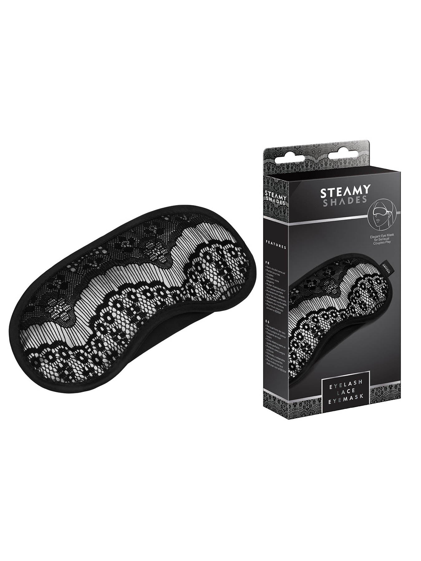 Steamy Shades Eyelash Lace Eyemask