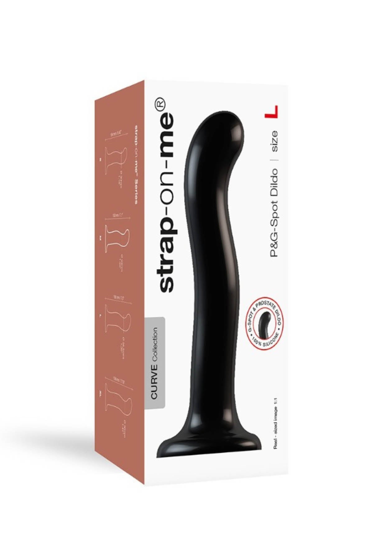 Strap-On-Me - P & G Point Dildo