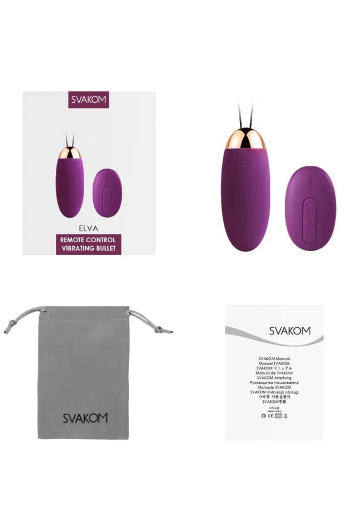 Svakom Elva - Remote Controlled Vibrating Egg