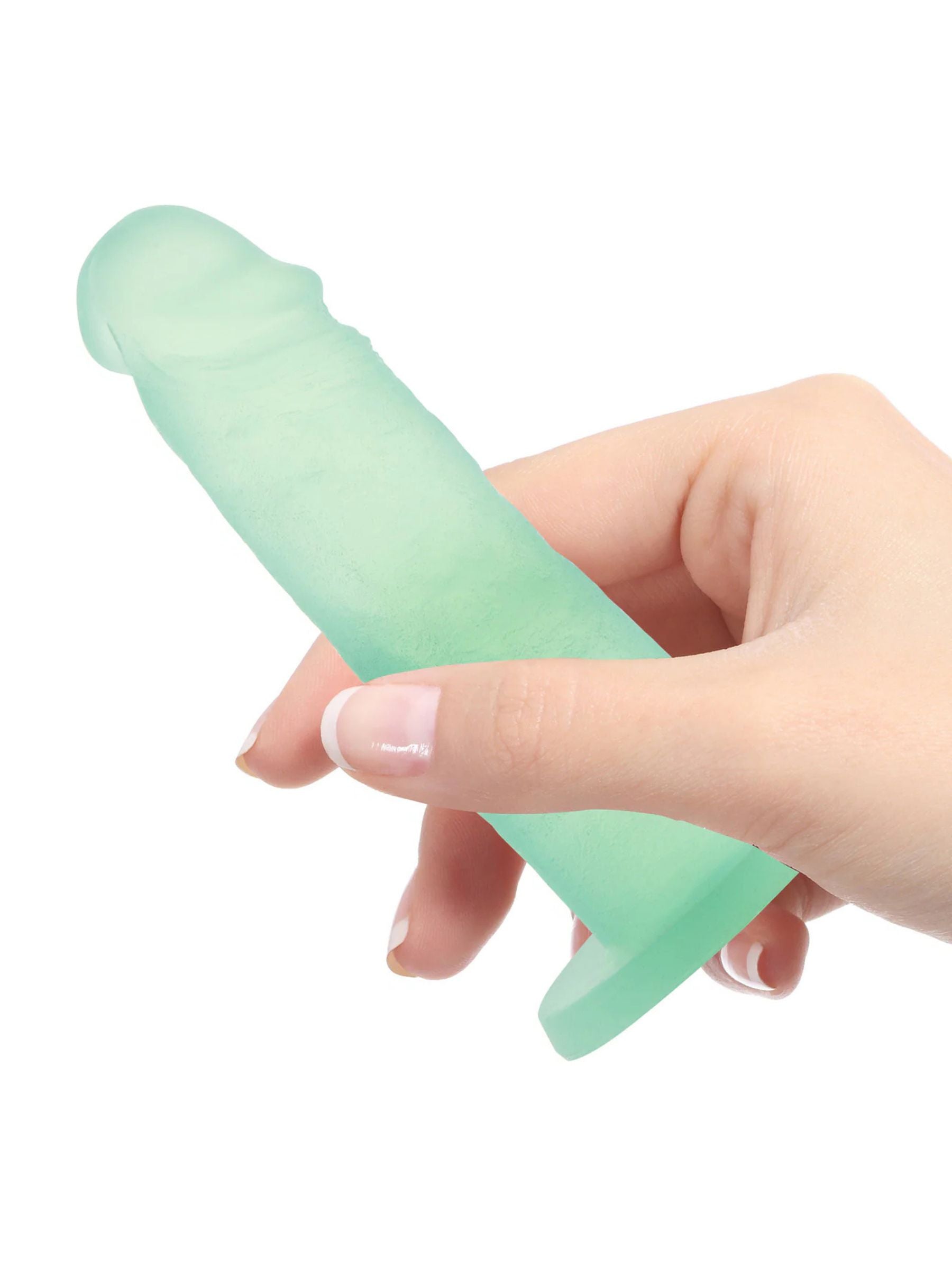 Swan Addiction Cocktails 5.5 Inch Silicone Dildo - Mint Mojito