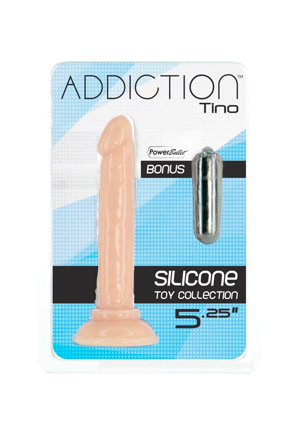 Swan Addition Tino Suction Dildo with Power-Bullet