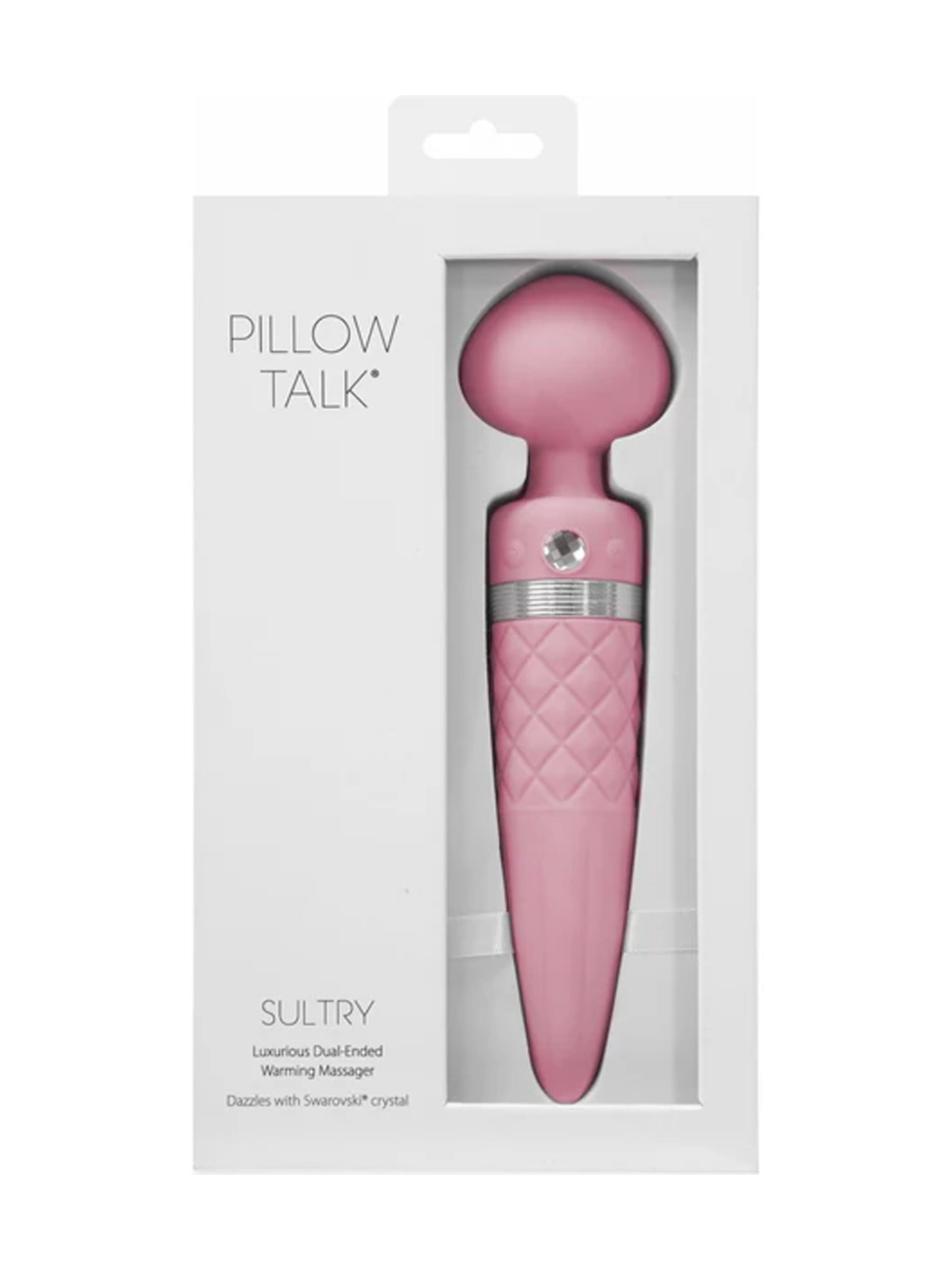 Swan Pillow Talk Sultry - Pink Massage Wand 