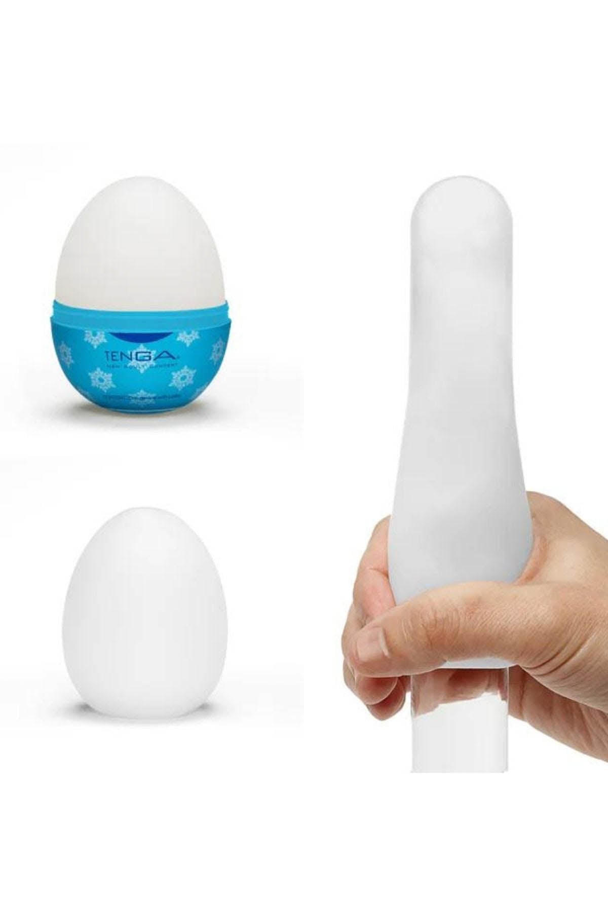 Tenga Egg Snow Crystal Single - Male Masturbator