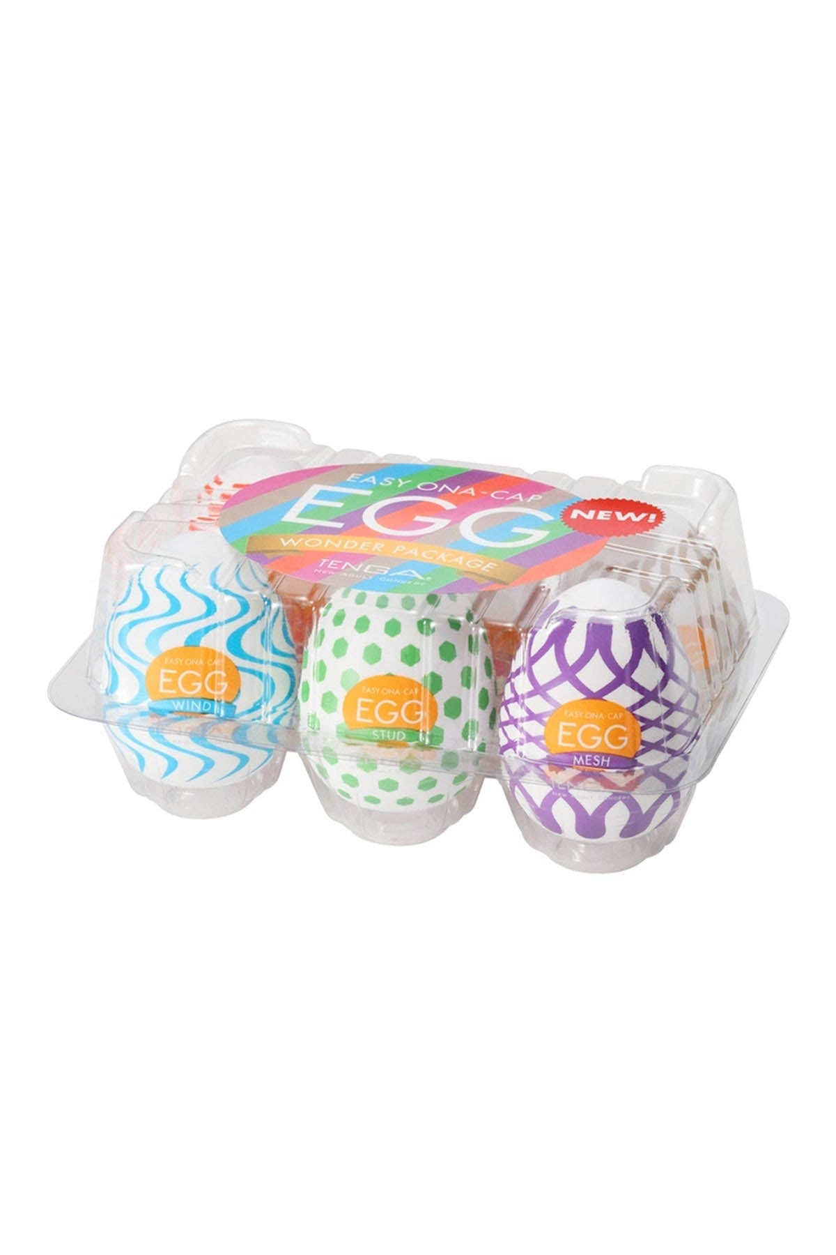 Tenga Egg Wonder - Male Masturbator - 6 Pack