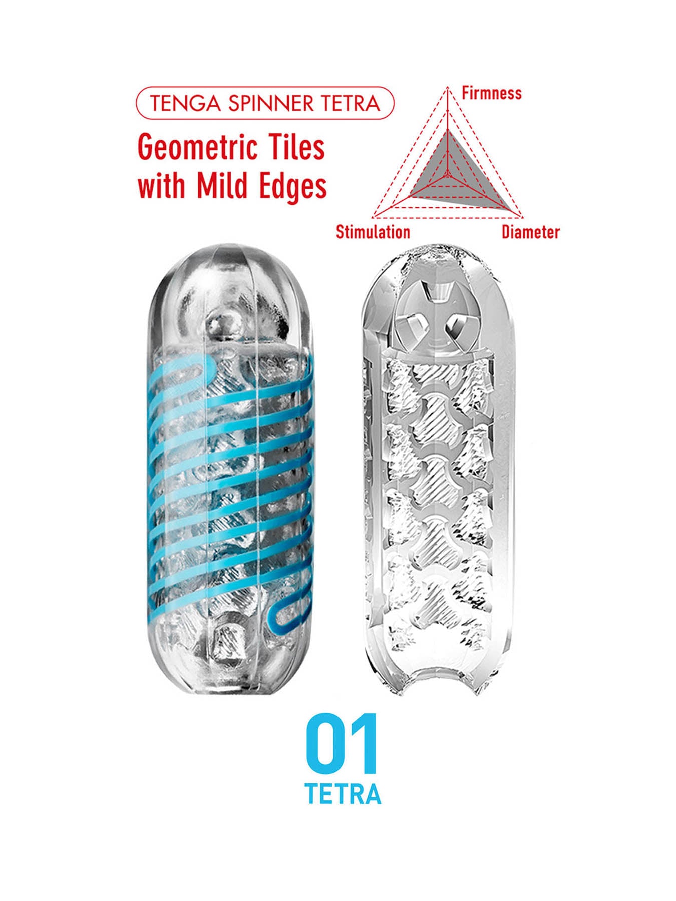 Tenga Tetra Spinner - Male Masturbator