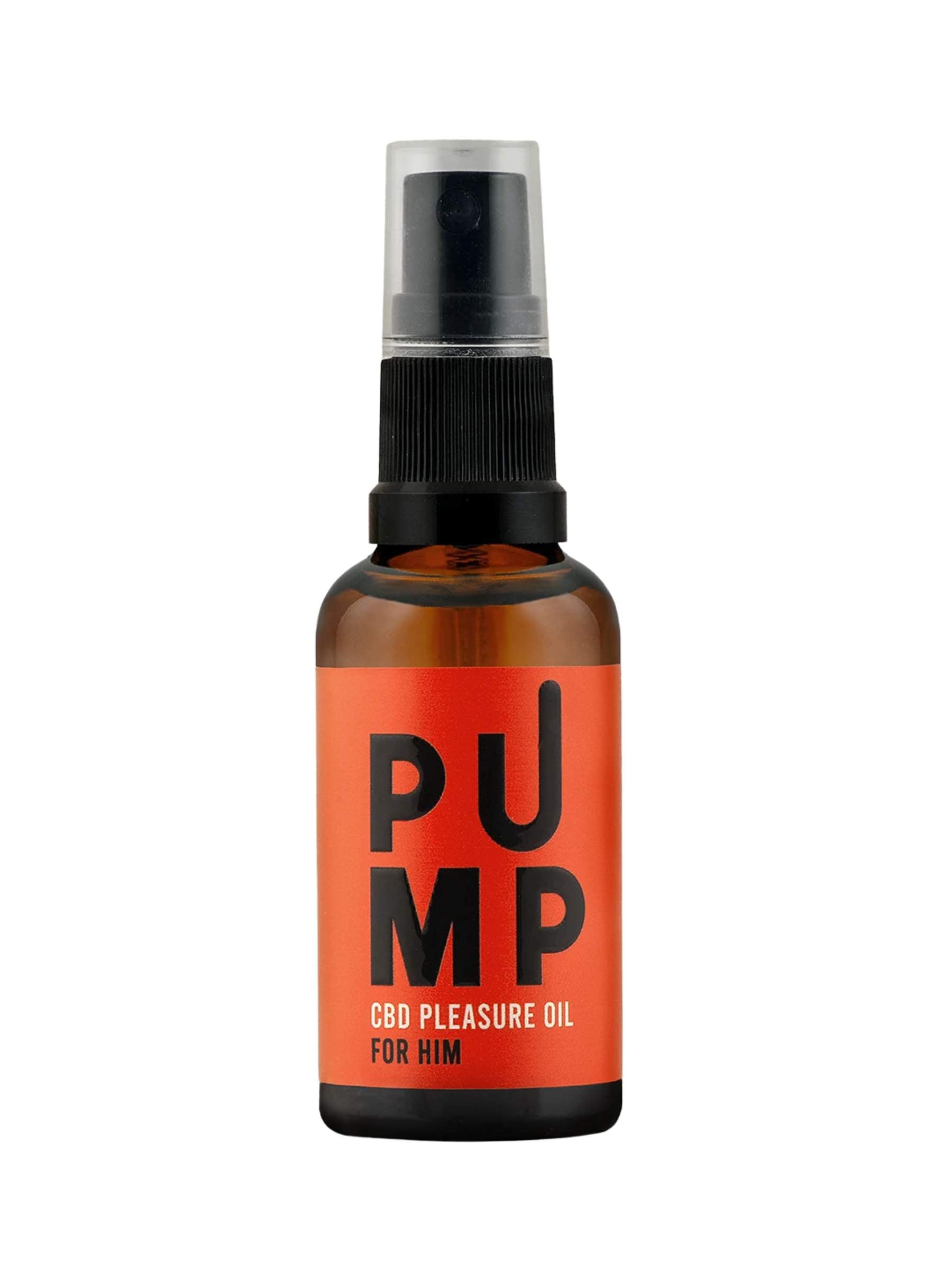 The Lube Ladies Pump for Him - CBD Pleasure Oil - 30ml