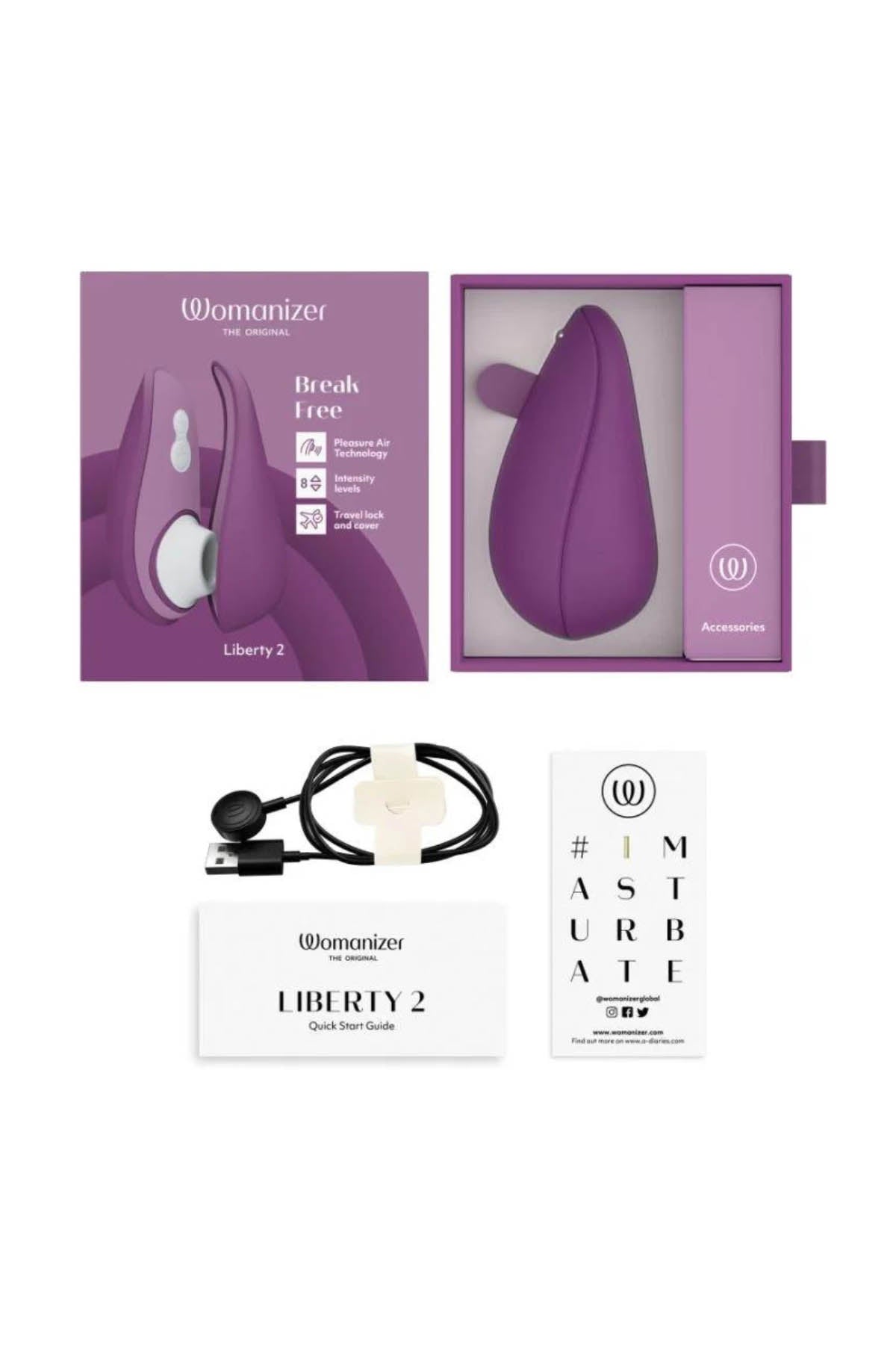 Womanizer Liberty 2 - Clitoral Vibrator - Sex Toy for Women
