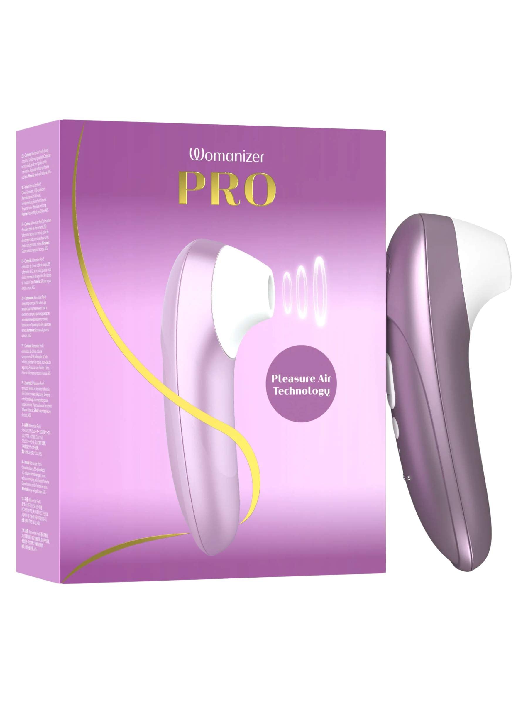 Womanizer – Pro Clitoral Stimulator – Pleasure Air Technology - Pink
