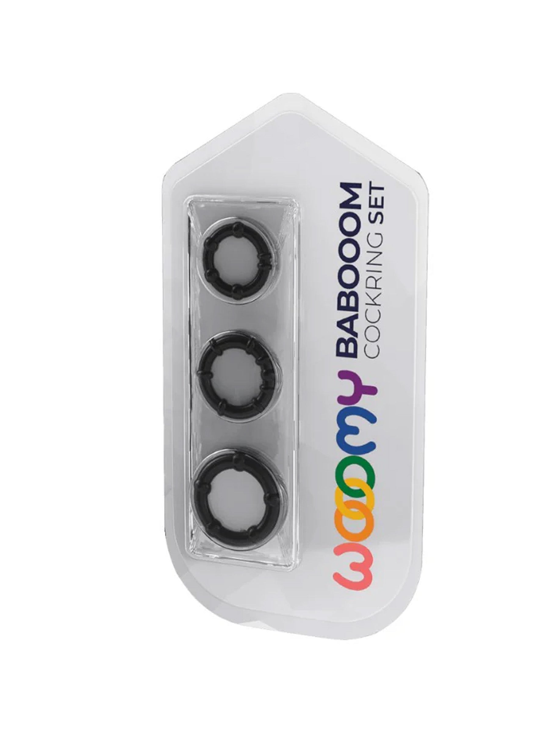 Wooomy Babooom Ring Set - Black